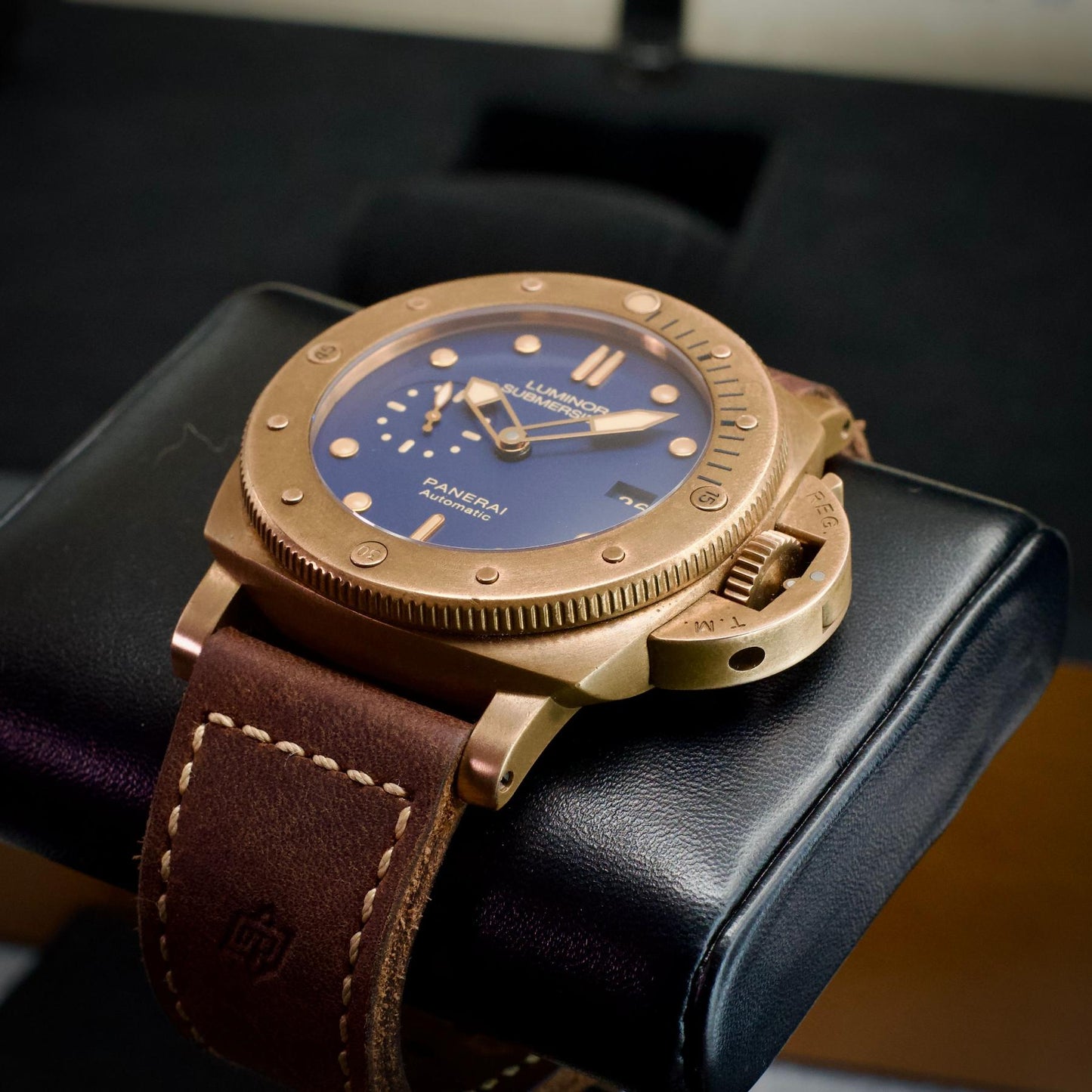 Panerai Luminor Submersible Bronzo Limited Edition of 1000 Blue Dial 47 PAM00671