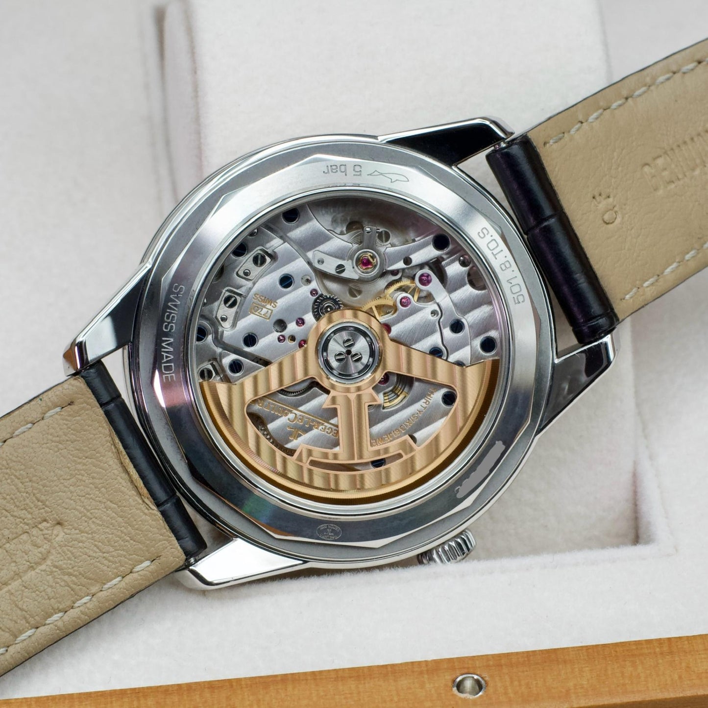Jaeger-LeCoultre Geophysic True Second 8018420 39mm Steel Silver Dial Papers