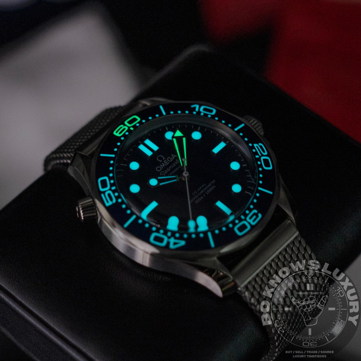 Omega Seamaster 300M James Bond 60th 210.30.42.20.03.002 Box Papers 2024