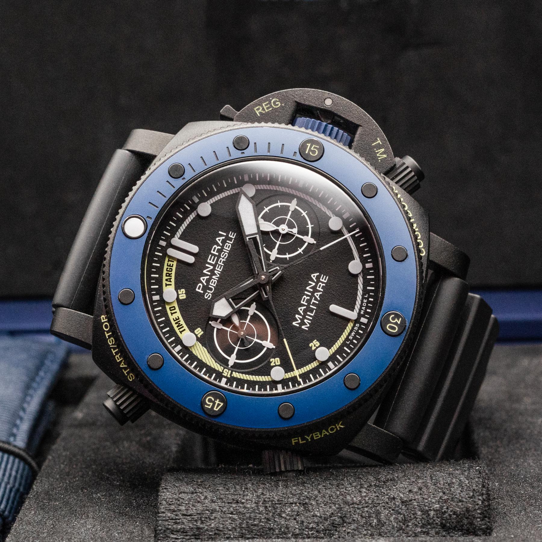 Panerai PAM02239 Submersible Forze Speciali 47mm Titanium Box Papers