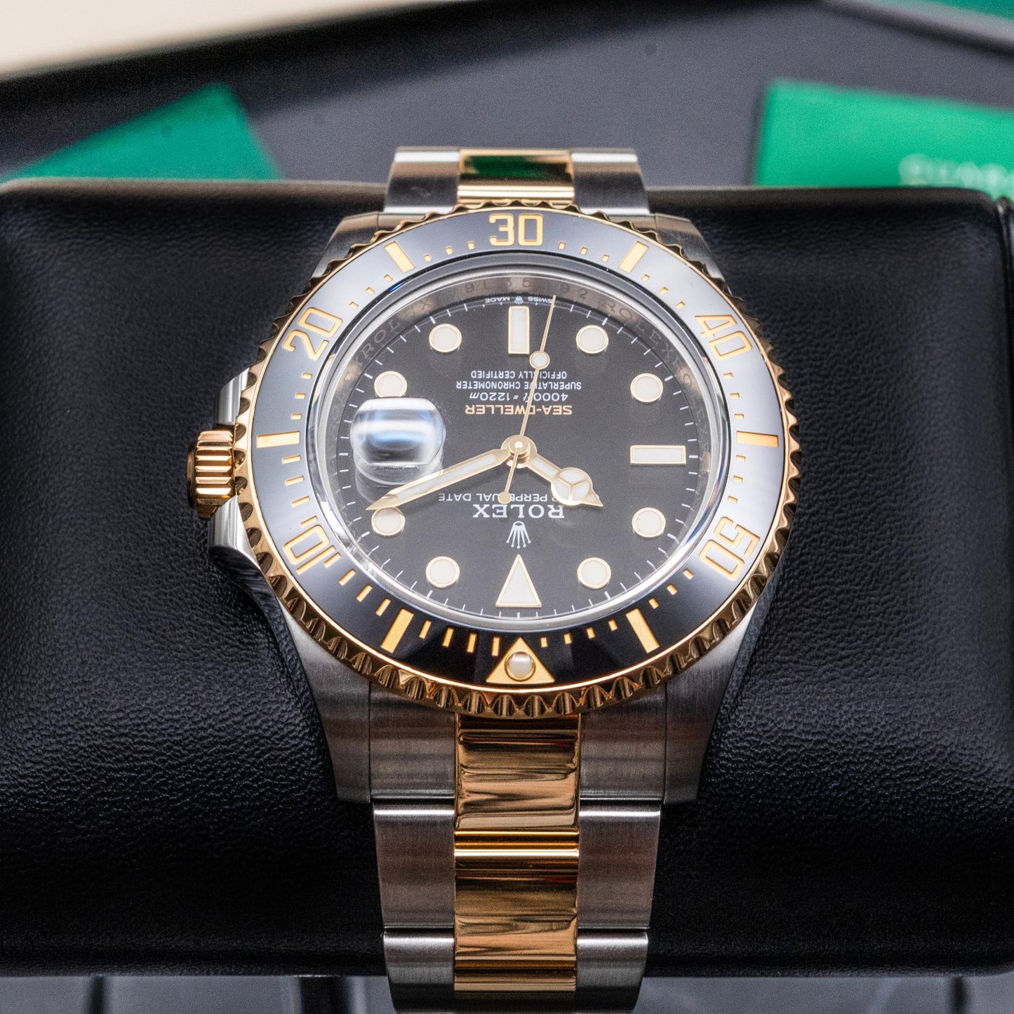 Rolex Sea-Dweller 126603 43mm Two-Tone Yellow Gold Black Dial Box Papers 2021