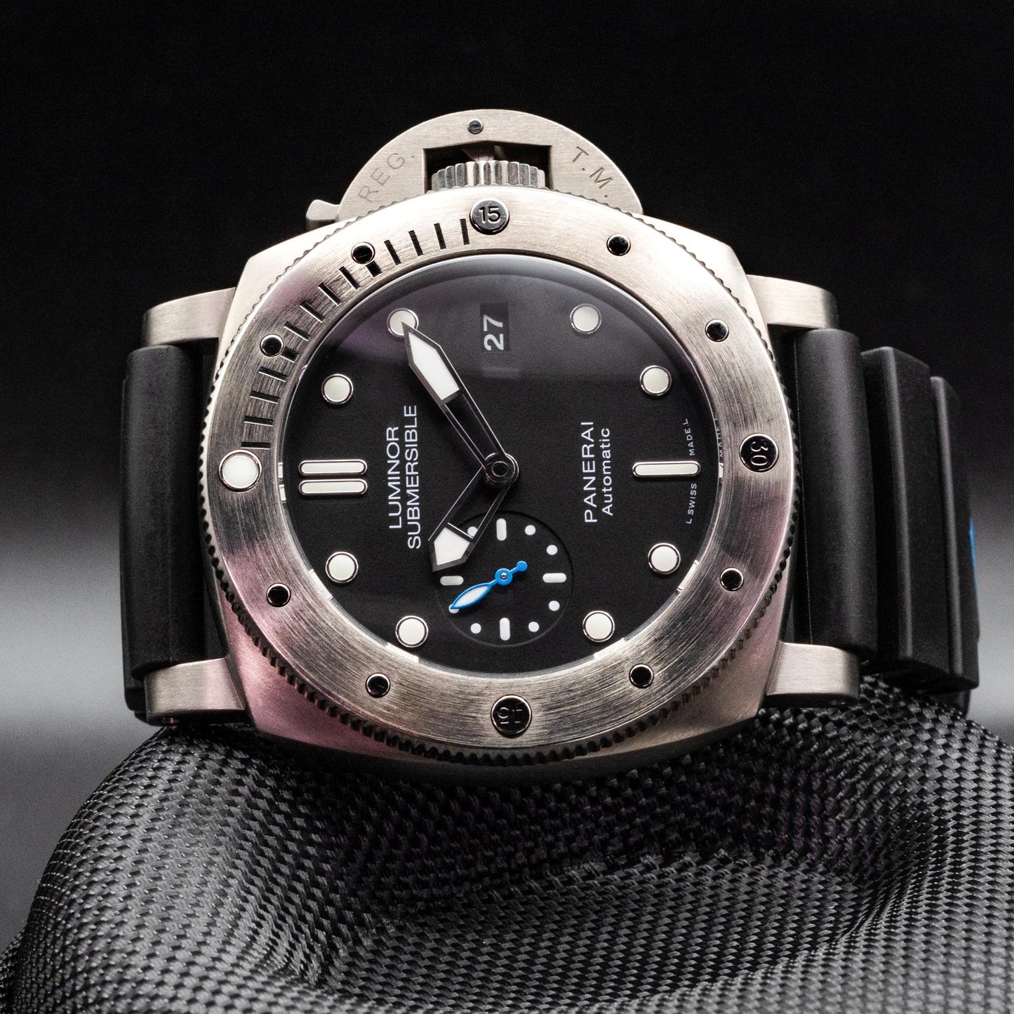 Panerai Luminor Submersible 1950 3 Days Titanium PAM01305 47mm Warranty 2019