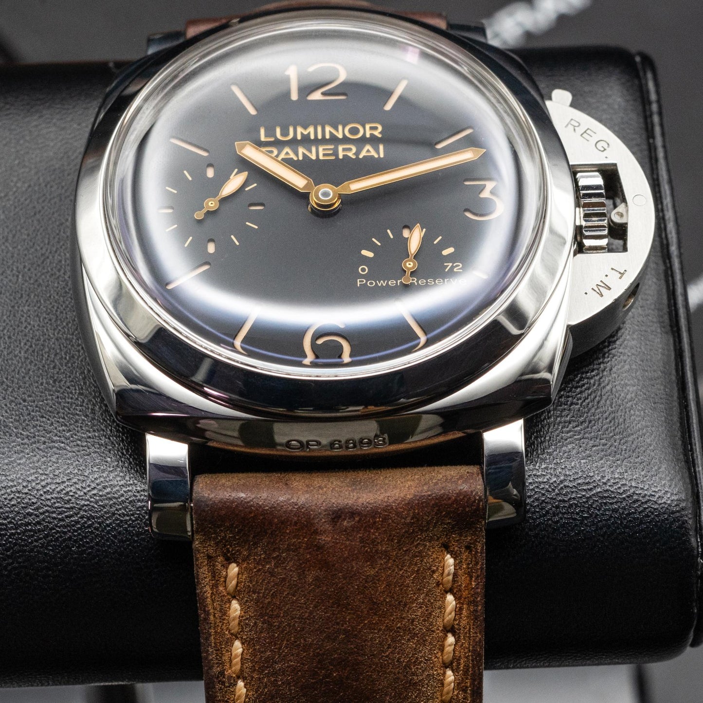 Panerai PAM00423 Luminor 1950 Power Reserve 47mm Steel Black 2013 Papers