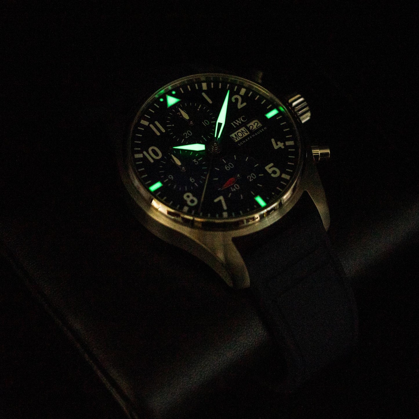 IWC Pilot's Watch Chronograph 41 IW388101 Steel Blue Dial 2022 Travel Box