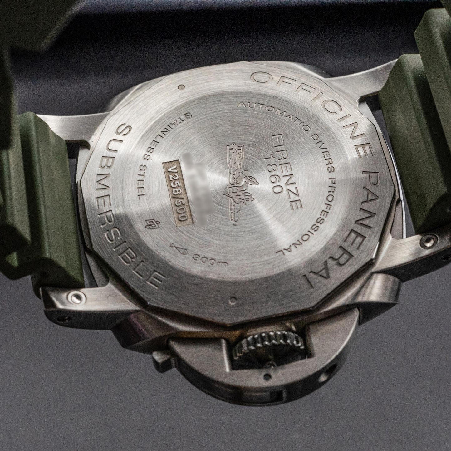 Panerai Submersible Verde Militare PAM01055 42mm Green Dial Box Papers 2020