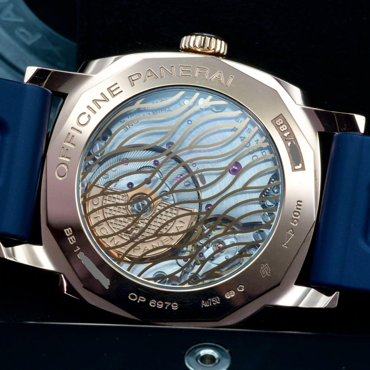 Panerai PAM00934 Radiomir 1940 3 Days Automatic Micro Rotor Gold Blue Limited BP
