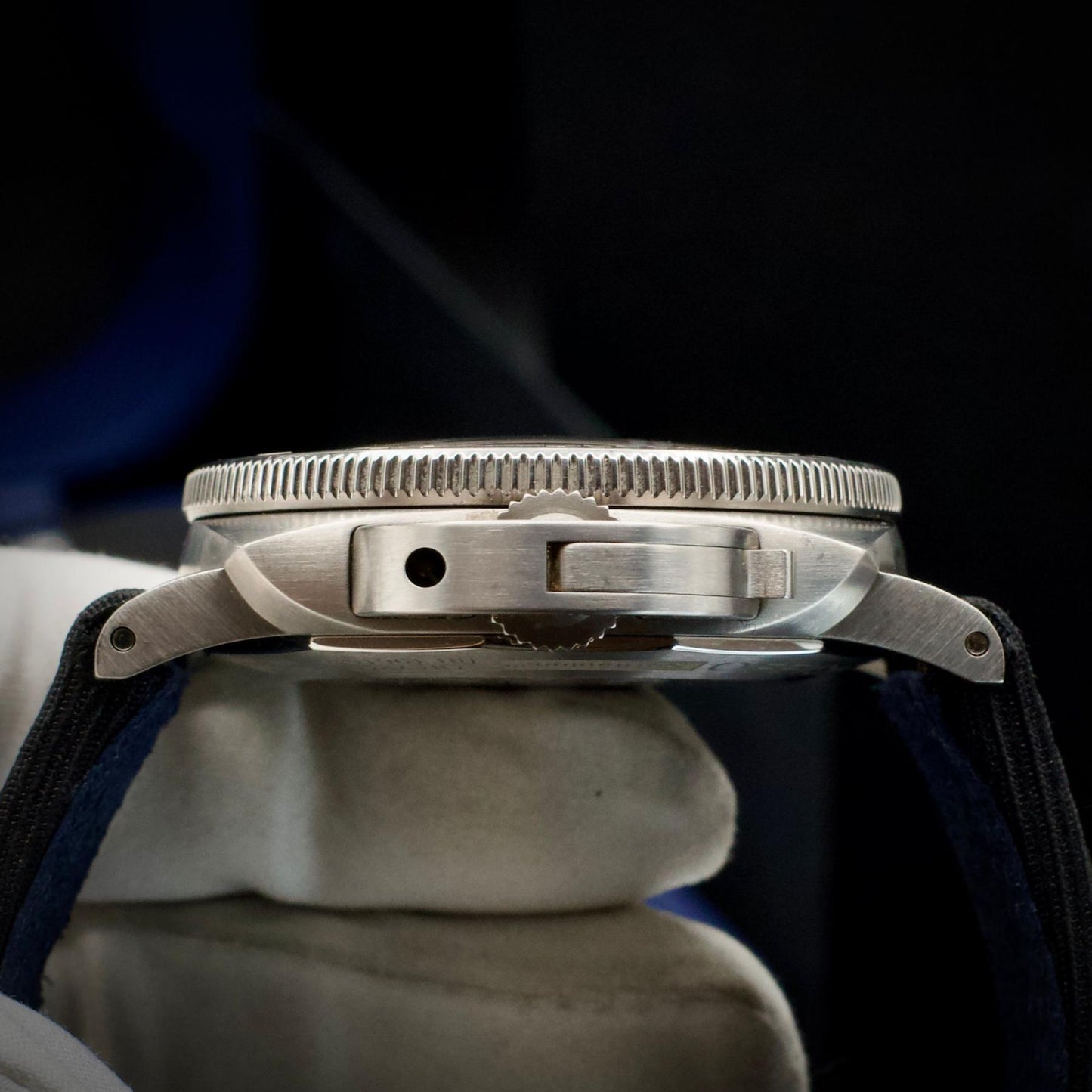 Panerai Submersible Mike Horn Titanium side view