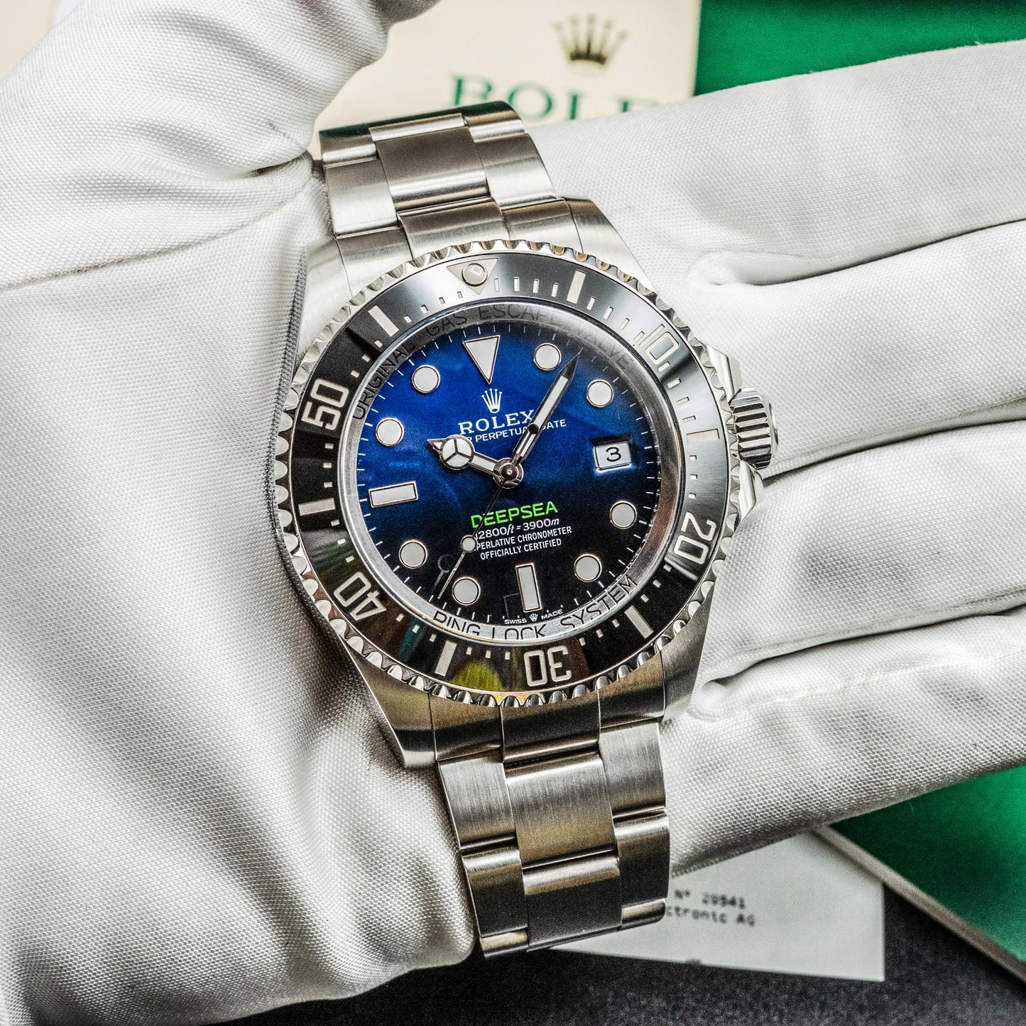 Rolex Deepsea 136660 44mm Steel D-Blue Dial