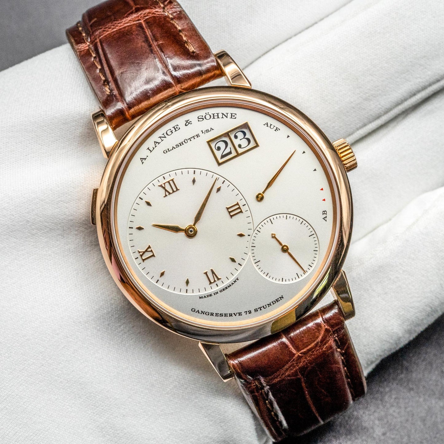A. Lange & Sohne Grand Lange 1 117.032 Rose Gold