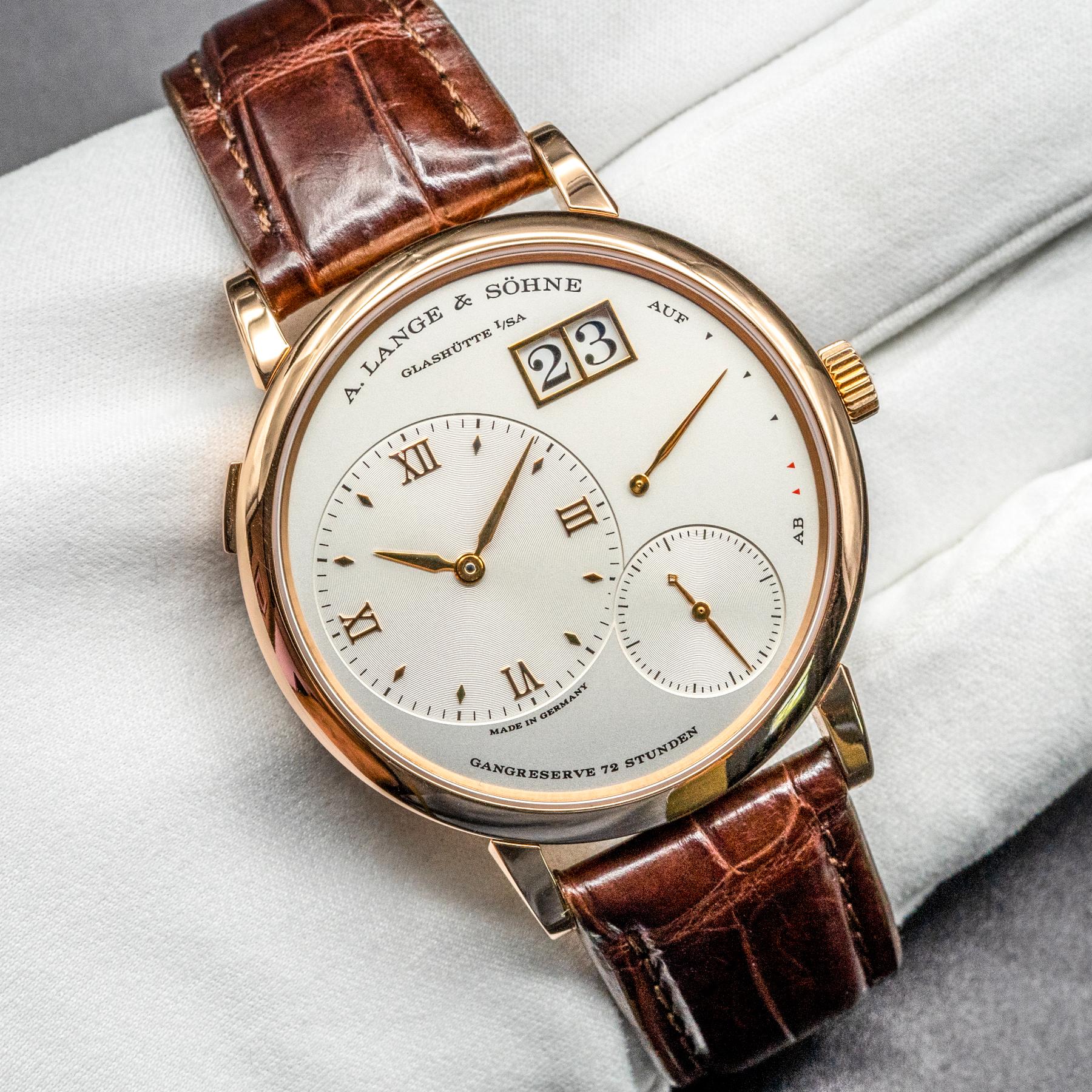 A. Lange & Sohne Grand Lange 1 117.032 Rose Gold