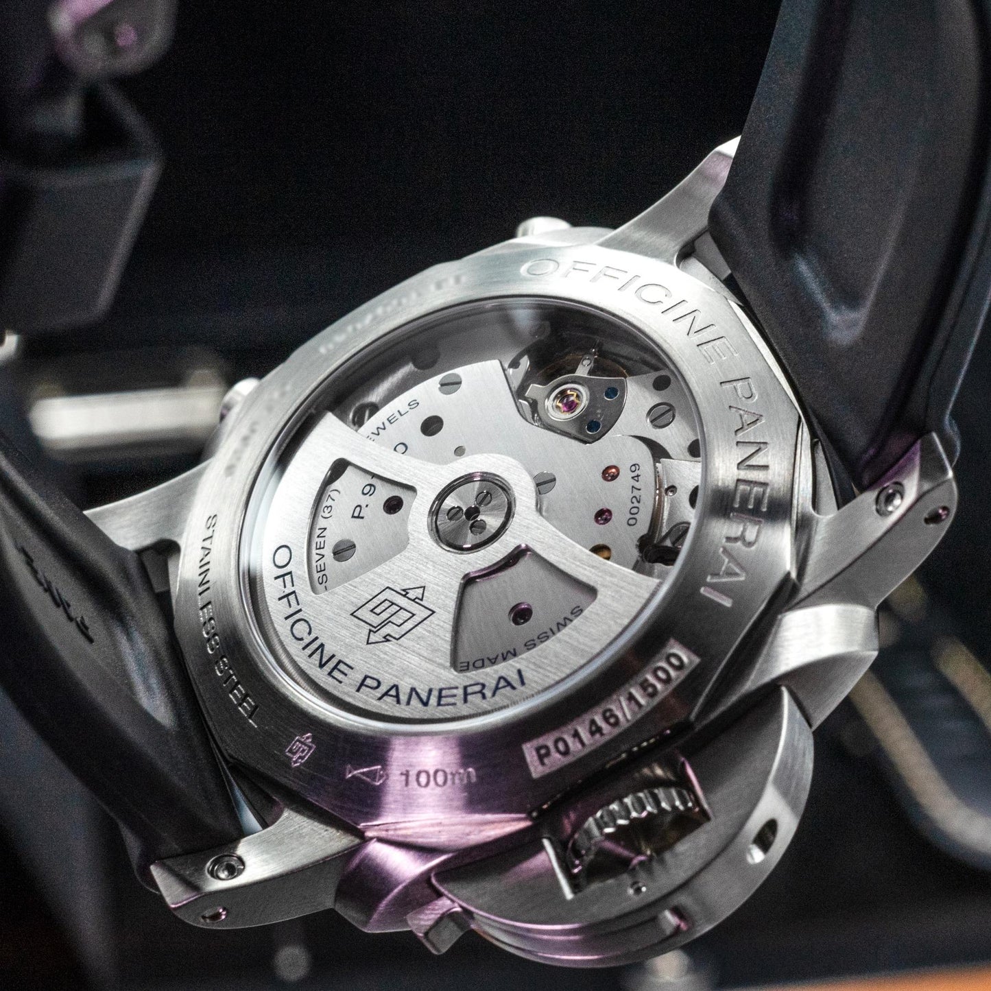 Panerai Luminor 1950 Chrono Flyback PAM00524 44mm movement