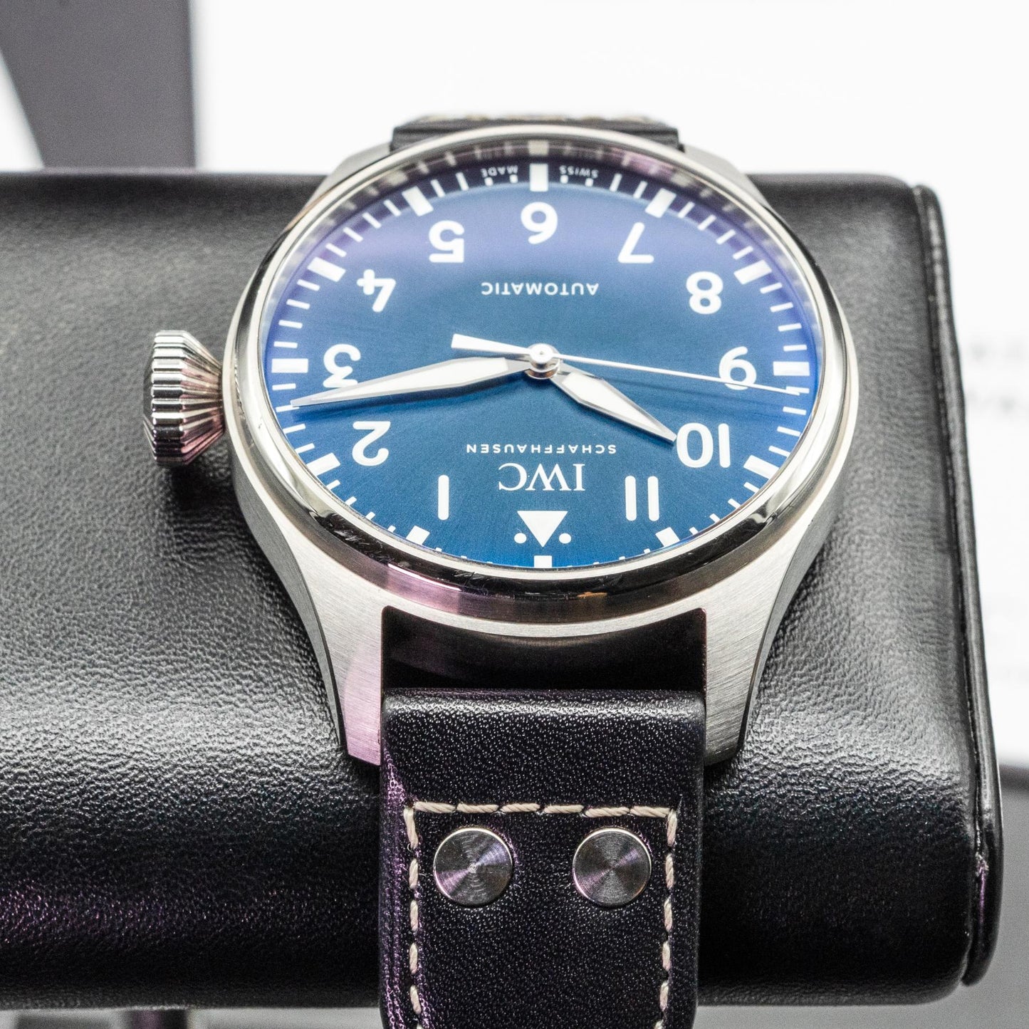 IWC Big Pilot's Watch 43 IW329303 Blue Dial 43mm Steel 2021 Box Papers