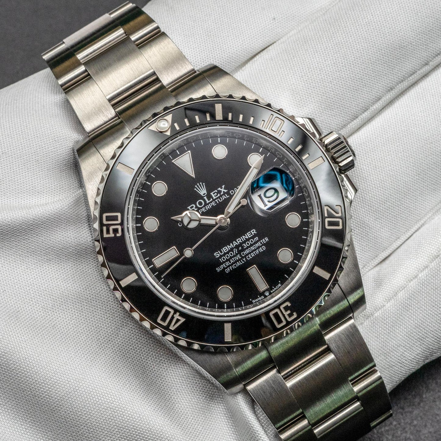 Rolex Submariner Date 126610LN 41mm Steel Black Dial Box Papers 2023