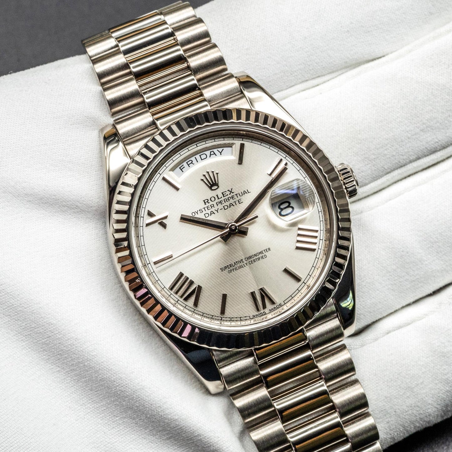 Rolex Day-Date 40 228239 40mm White Gold