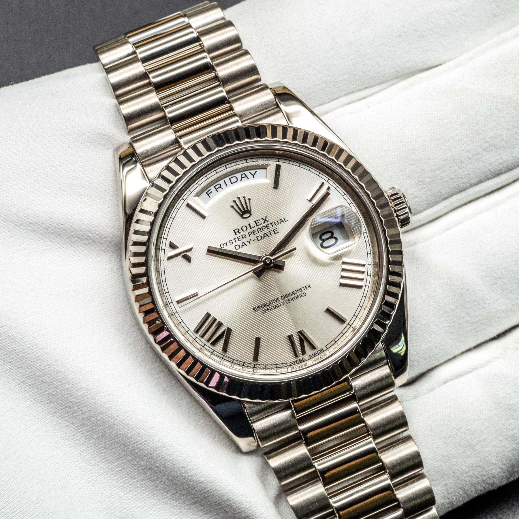 Rolex Day-Date 40 228239 40mm White Gold