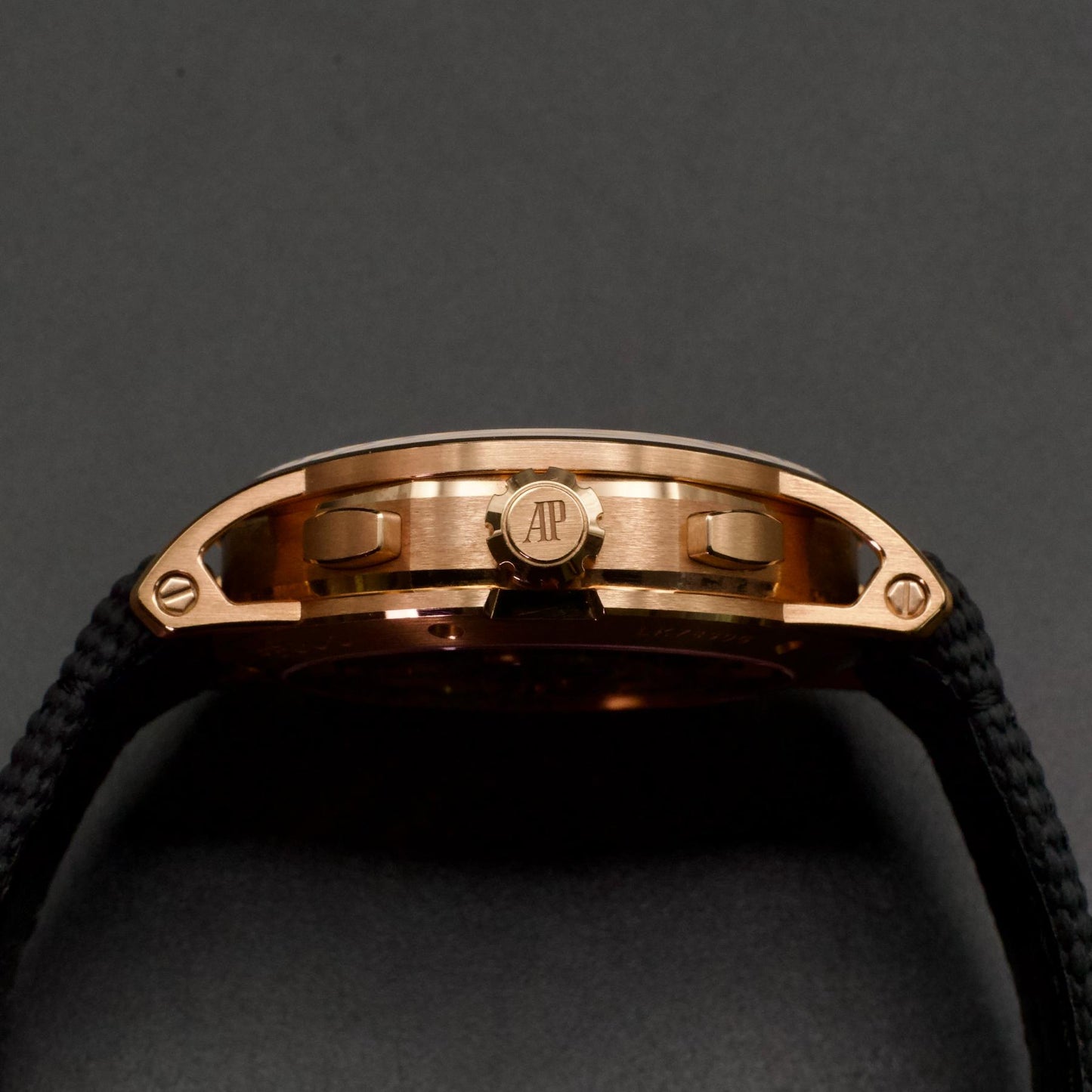 Audemars Piguet Code 11.59 26393OR Chronograph 41mm Rose Gold Purple Box Papers