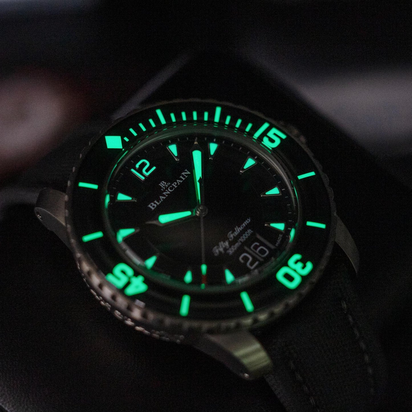 Blancpain Fifty Fathoms Grande Date 5050-12B30-B52A 45mm Titanium 2022