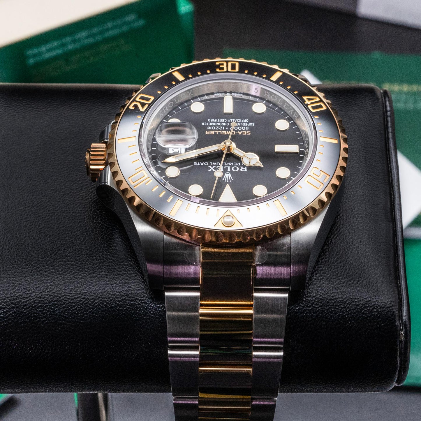 Rolex Sea-Dweller 126603 43mm Two-Tone Yellow Gold Black Dial Box Papers 2022