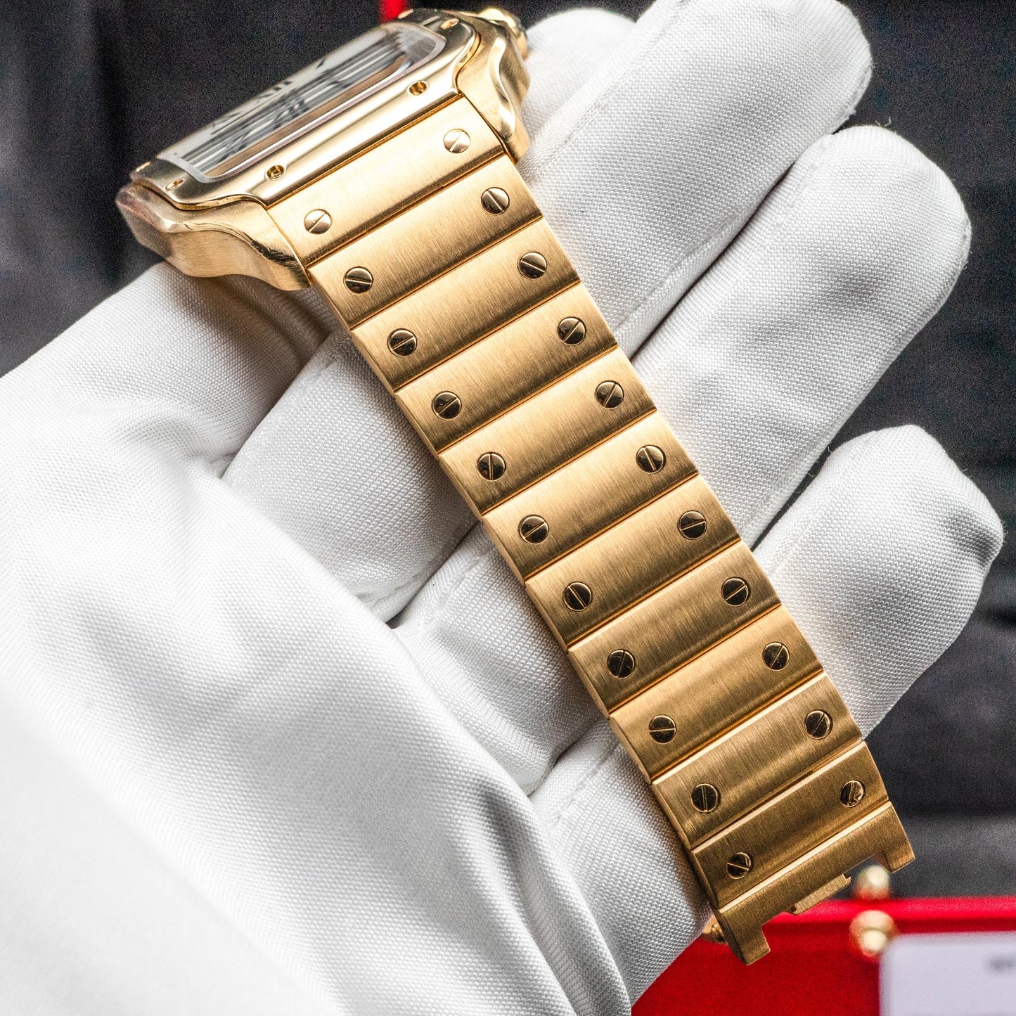 Cartier Santos de Cartier Large WGSA0029 39.8mm Yellow Gold bracelet