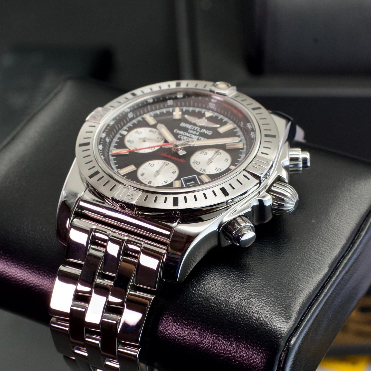 Breitling Chronomat Airborne Special Edition 44mm Black Dial Steel 