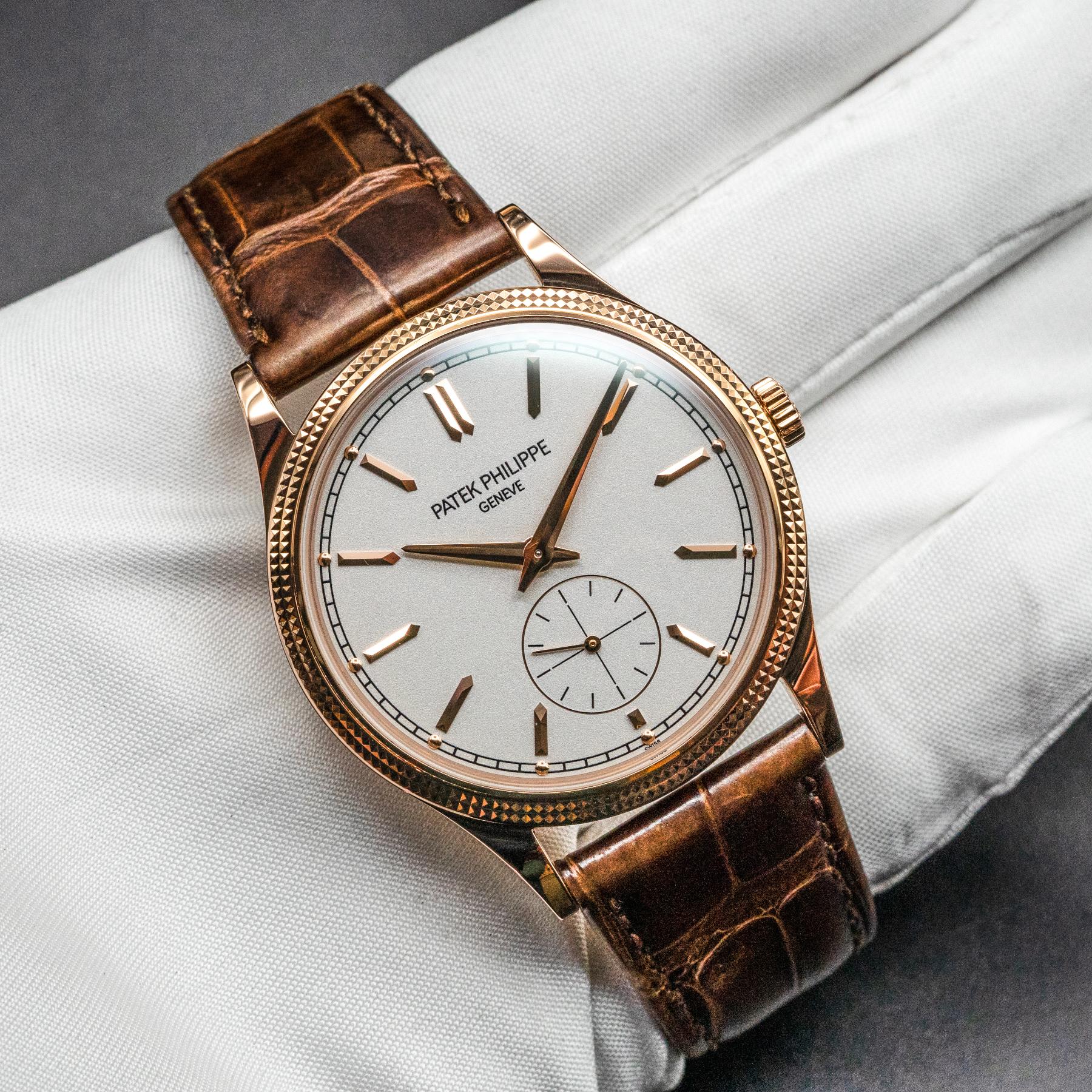 Patek Philippe Calatrava 6119R-001 39mm Rose Gold high quality photo