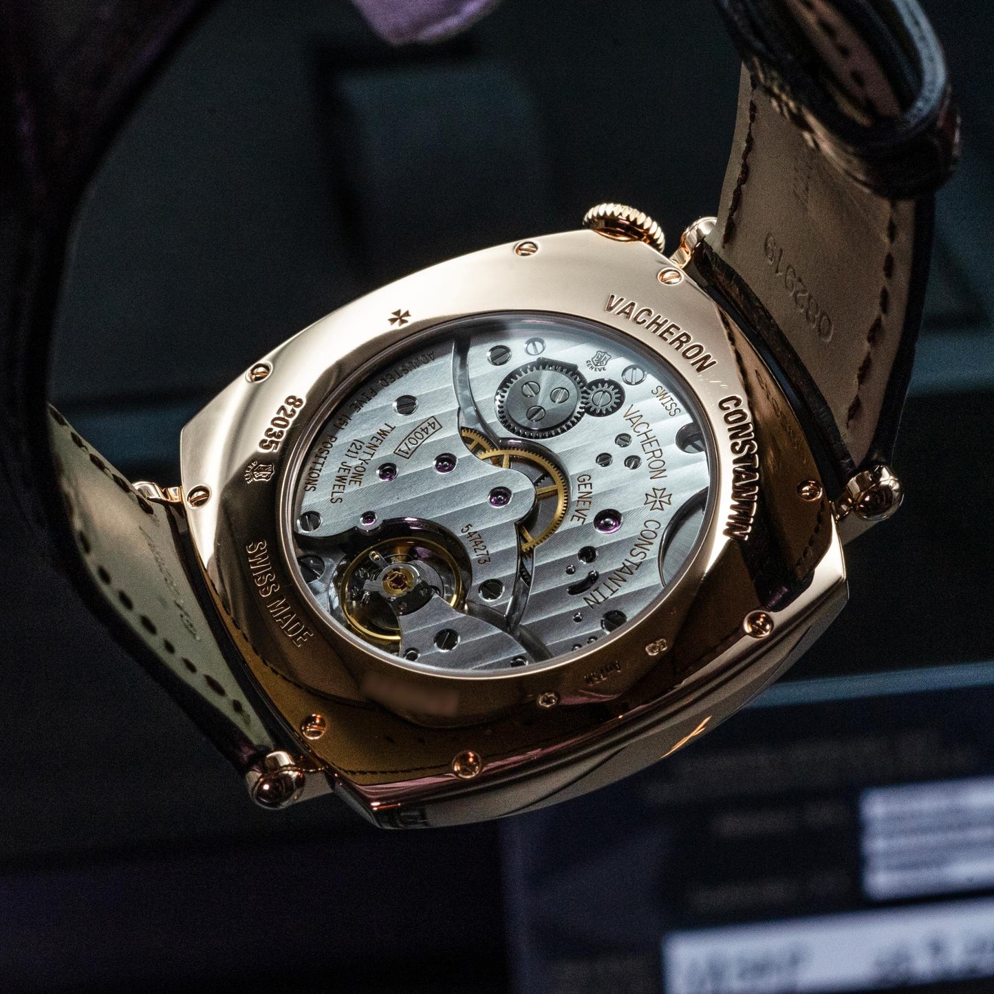 Vacheron Constantin Historiques American 1921 82035 Rose Gold Box Papers 2021