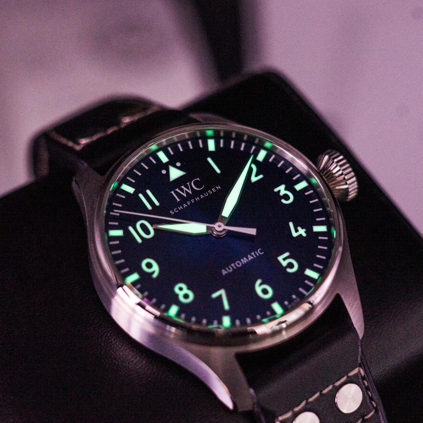 IWC Big Pilot's Watch 43 IW329303 Blue Dial 43mm Steel 2021 Box Papers