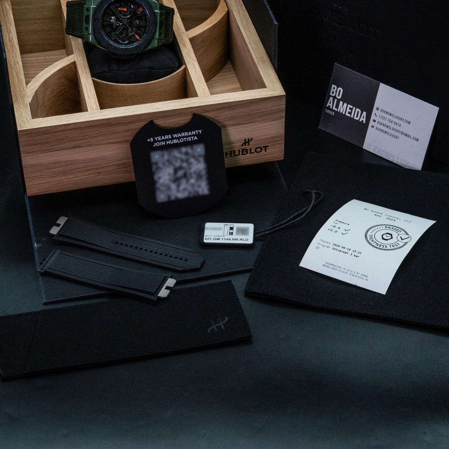 Hublot Big Bang Reloaded Dark Green Ceramic 421.GM.1149.NR.RLD 44mm Box 2026