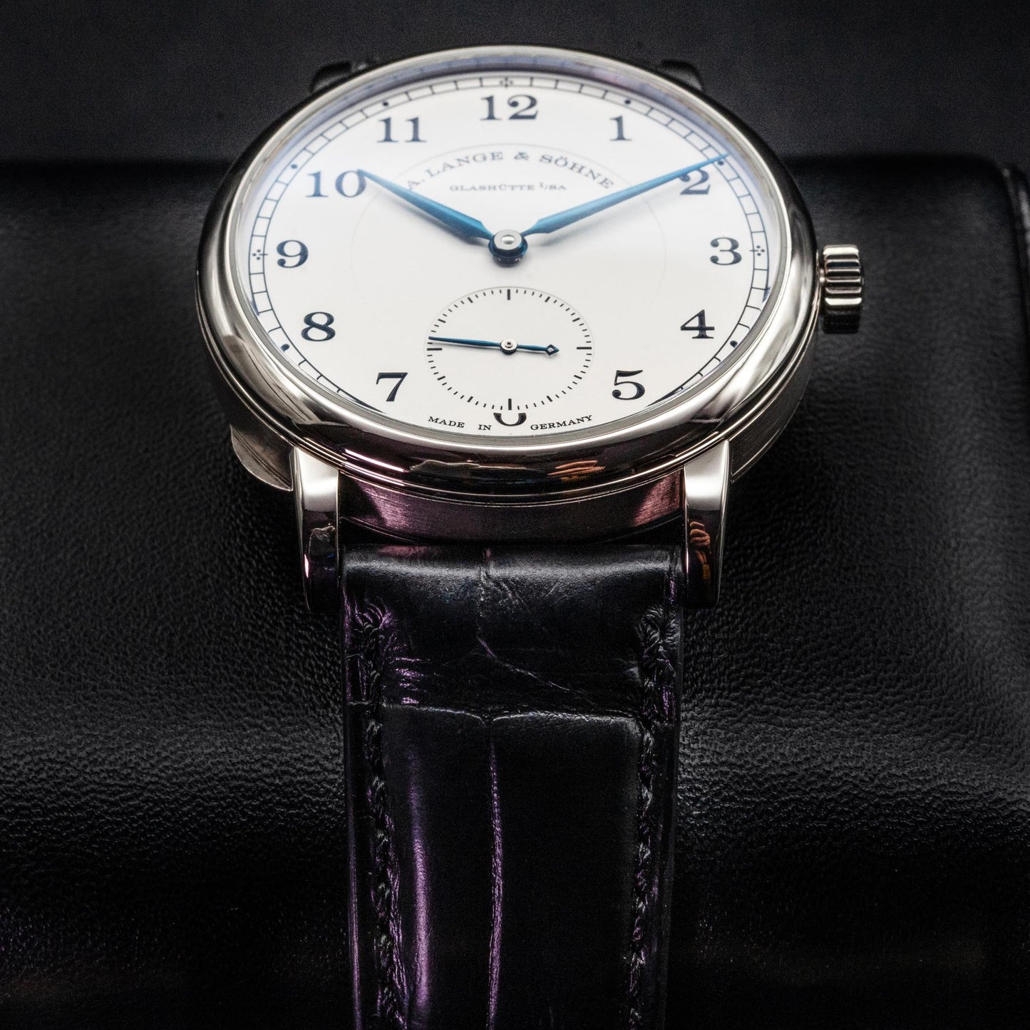 A. Lange Sohne 1815 235.049 38mm White Gold Silver Dial Ltd 25 Box Papers 2019