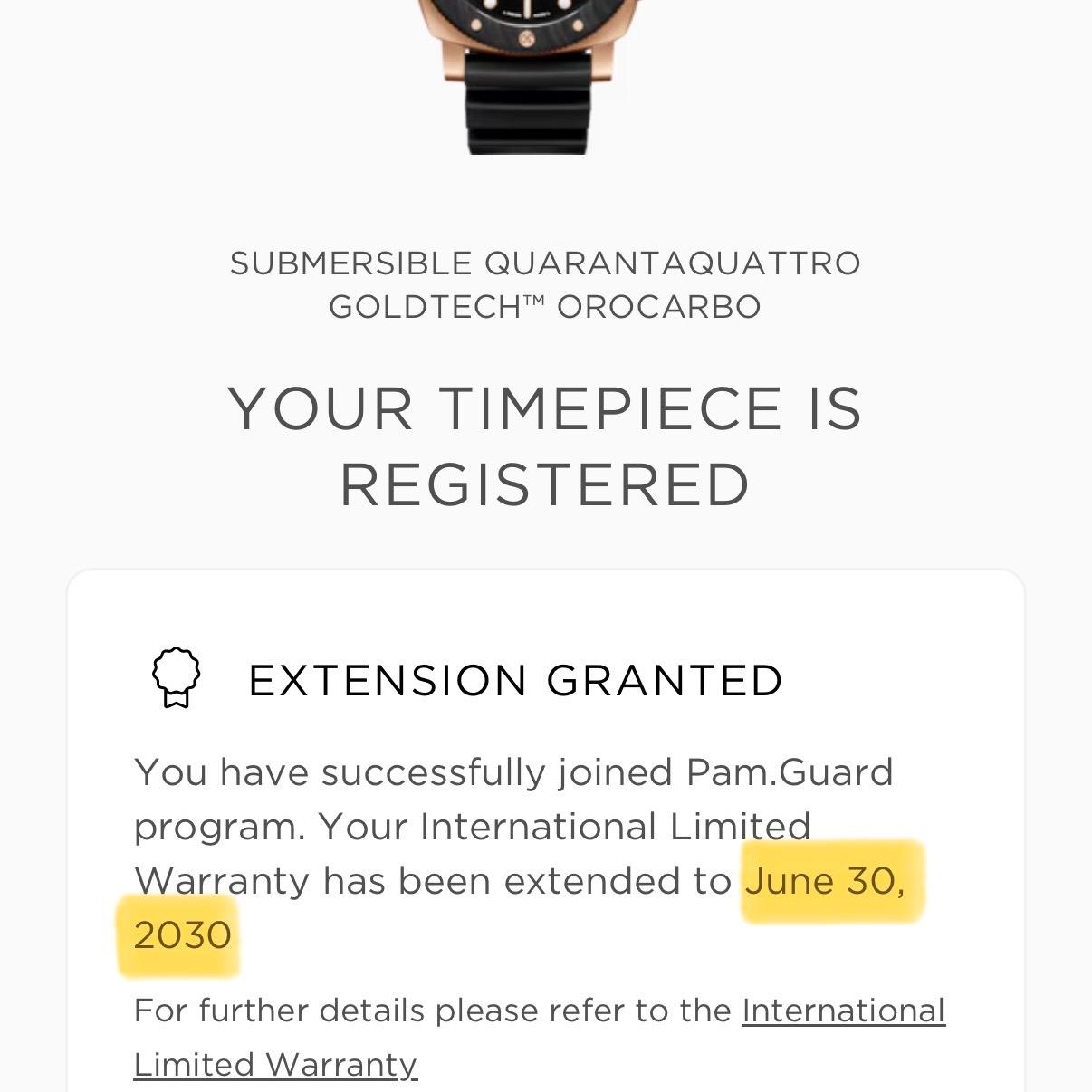 Panerai Submersible Goldtech OroCarbo PAM01070 44mm Gold Box Papers 2022