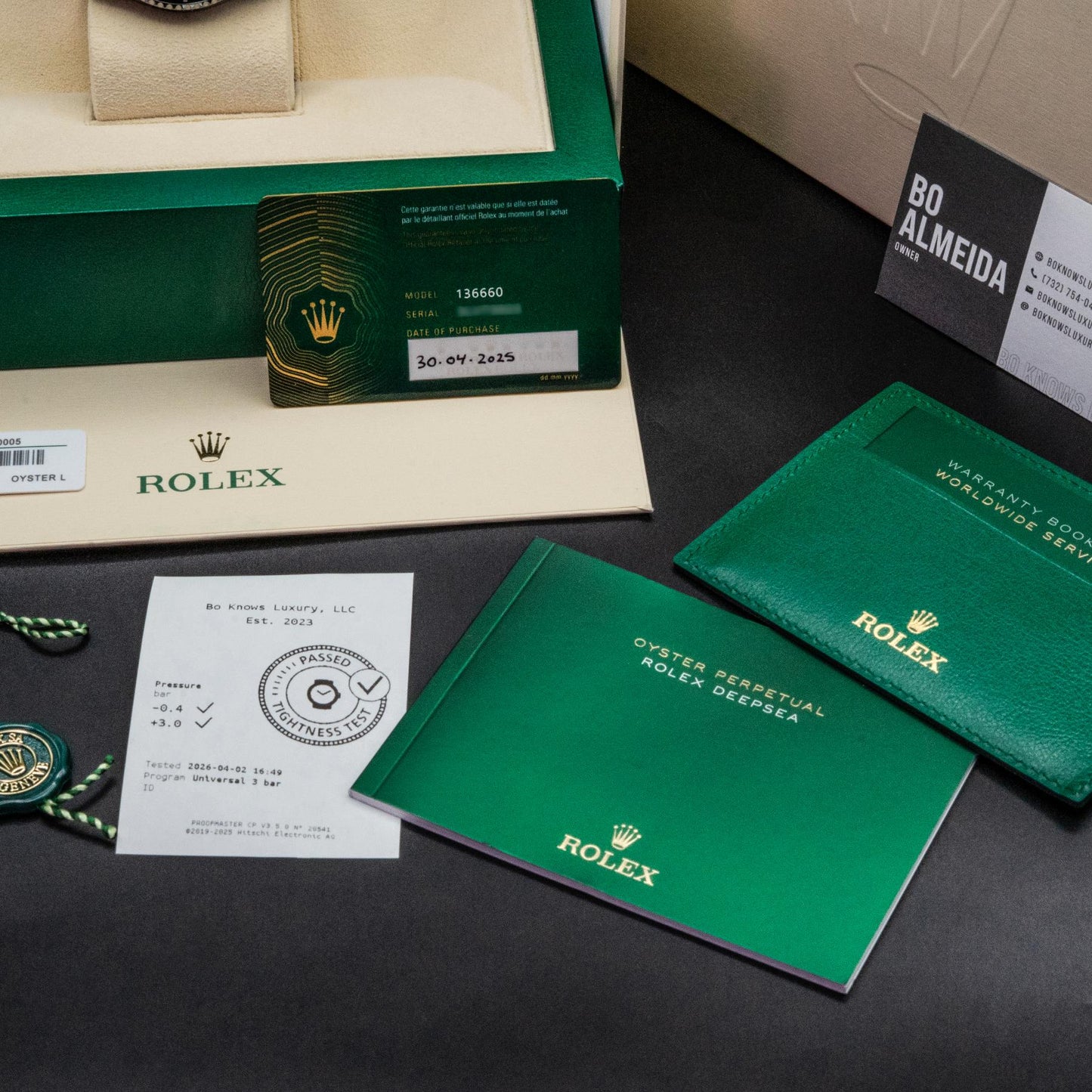 Rolex Deepsea 136660 44mm Steel D-Blue Dial