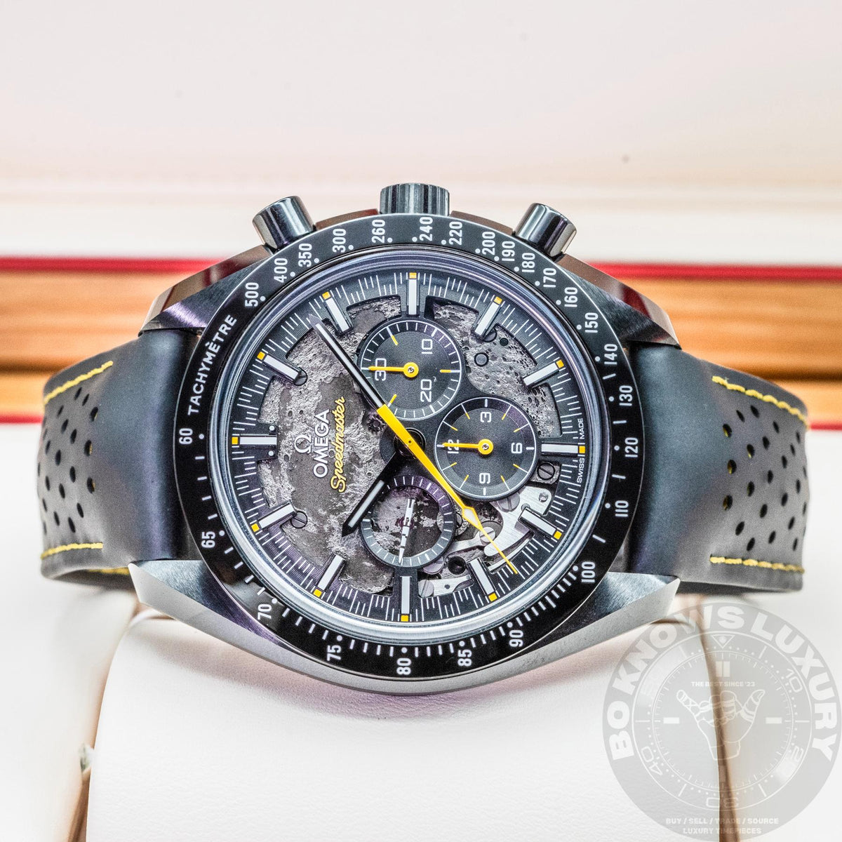 Omega Speedmaster Dark Side of Moon Apollo 8 44mm Ceramic Box Papers 2024
