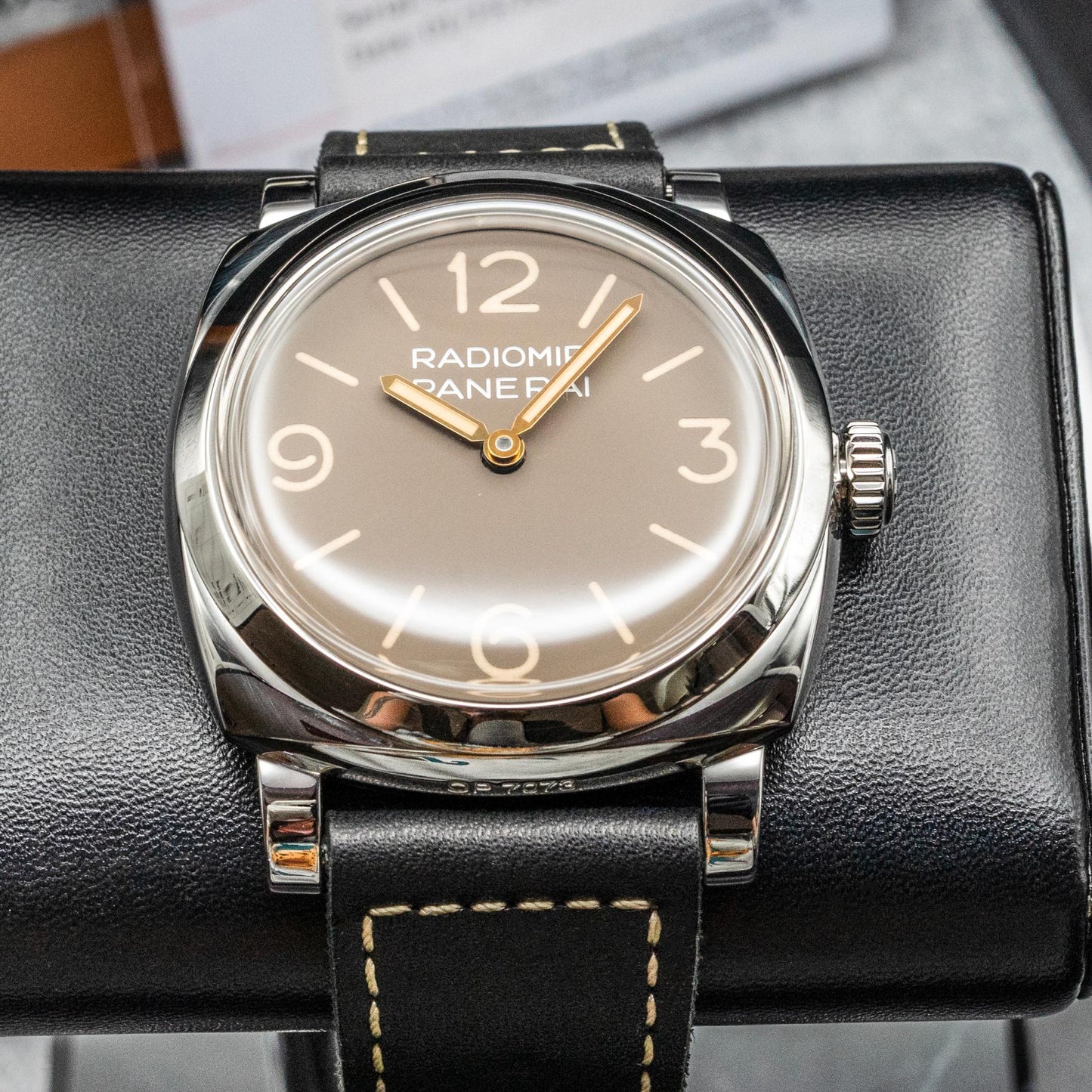 PAM00662 47mm Steel Brown Dial