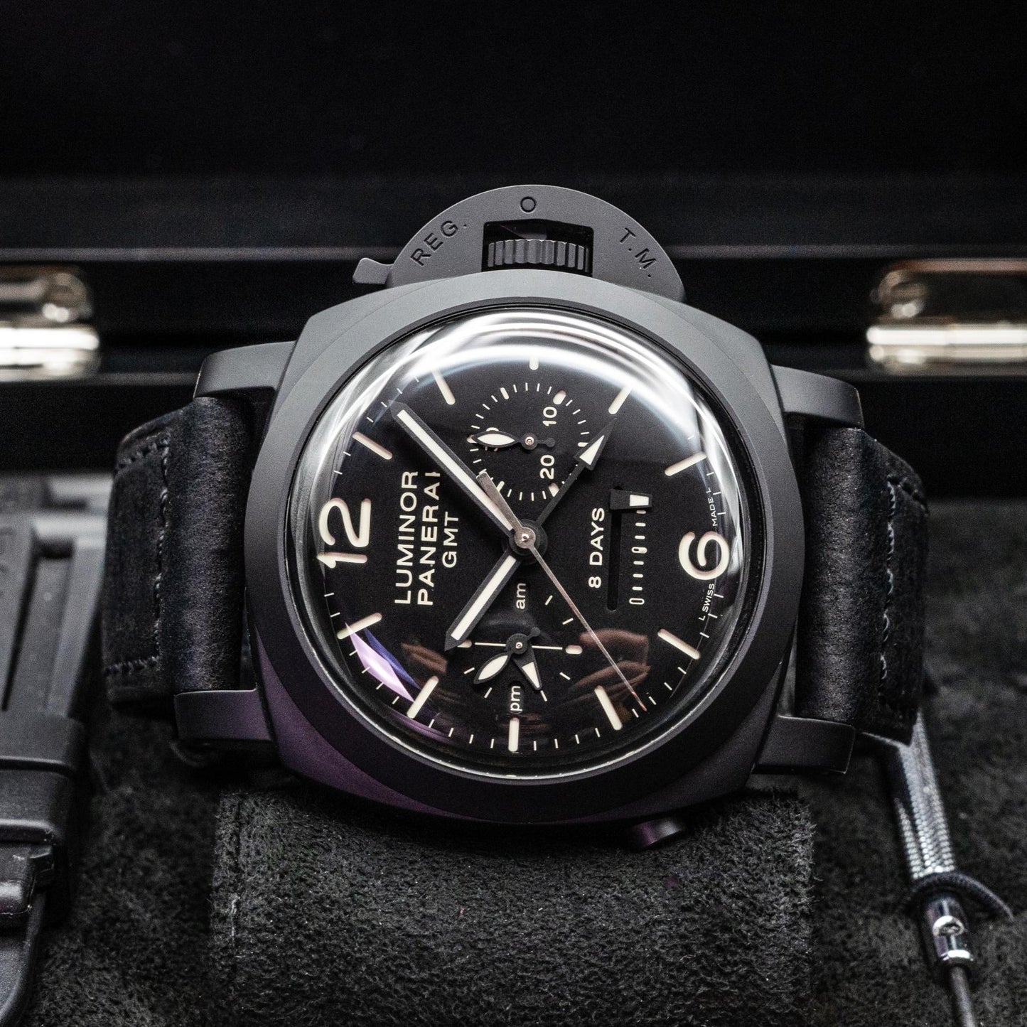 Panerai Luminor 1950 PAM00317 Chrono GMT Ceramica 44mm