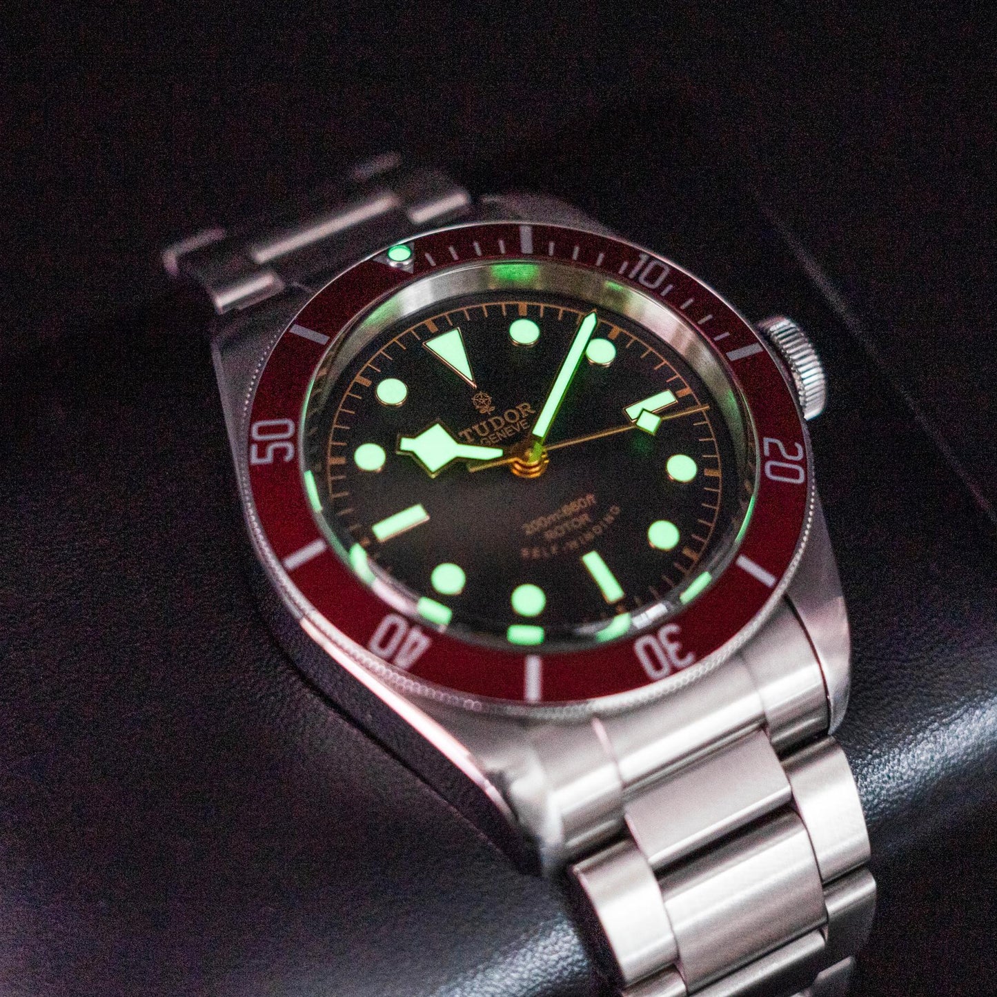 Tudor Black Bay 79220R 41mm Steel Burgundy Bezel Lumes