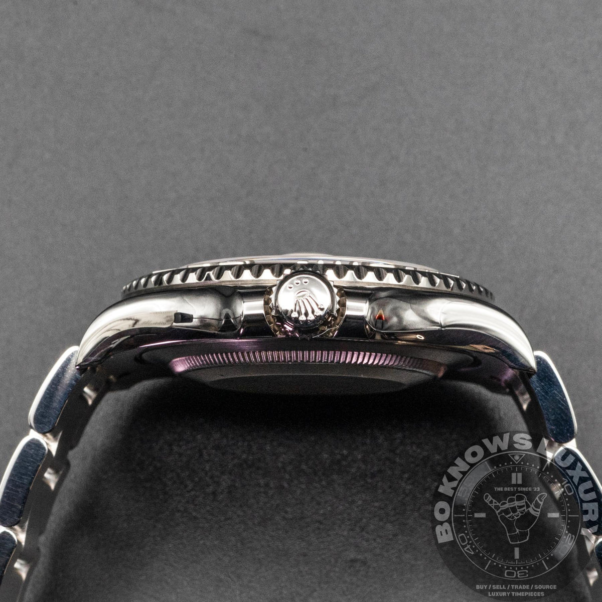 Rolex Yacht-Master 116622 40mm Steel Platinum Bezel Rhodium Dial Papers 2015