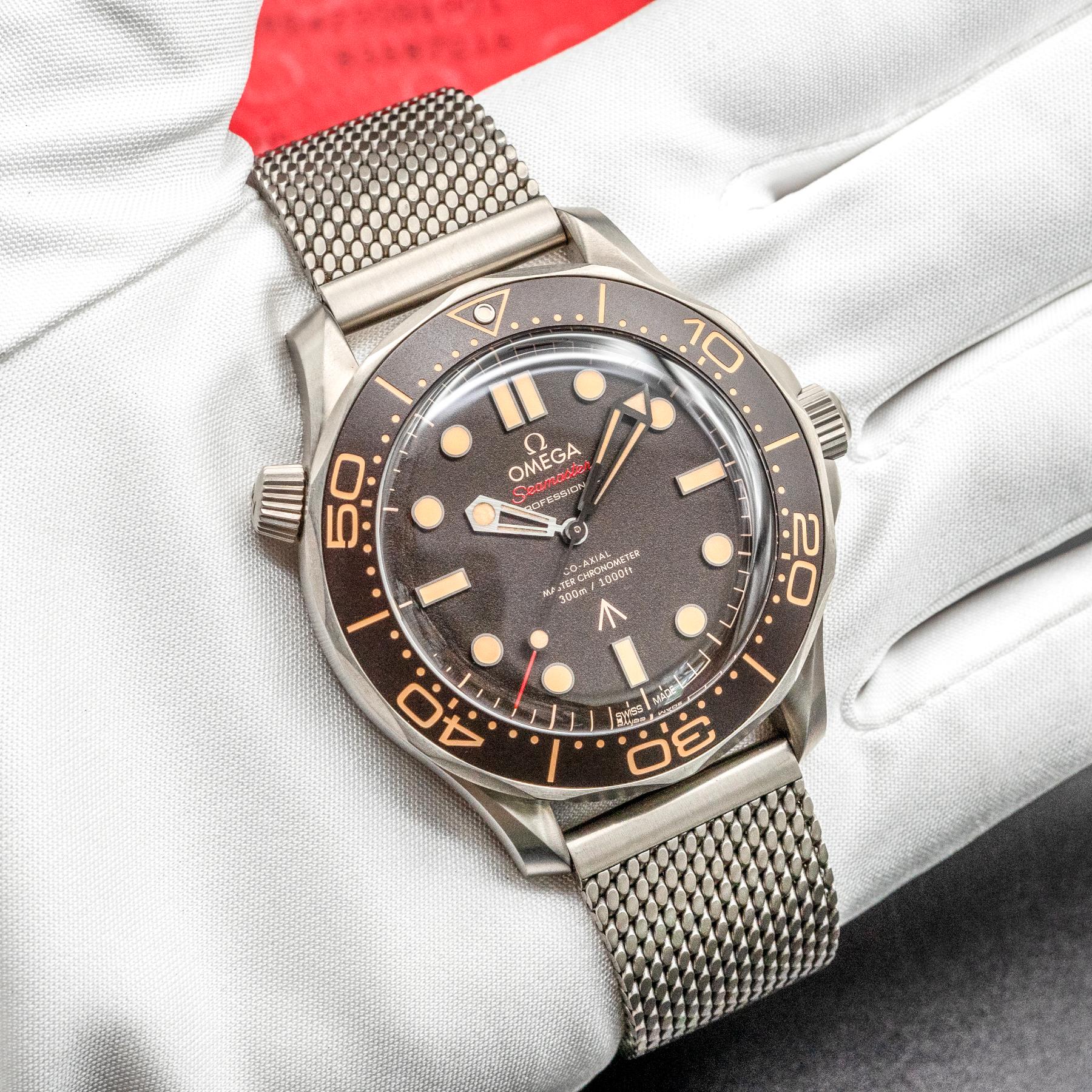 Preowned Omega Seamaster 007 No Time To Die 210.90.42.20.01.001 42mm Titanium