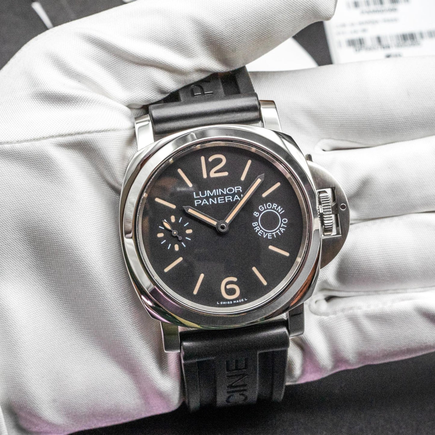 PAM00590 44mm Steel 8 Day