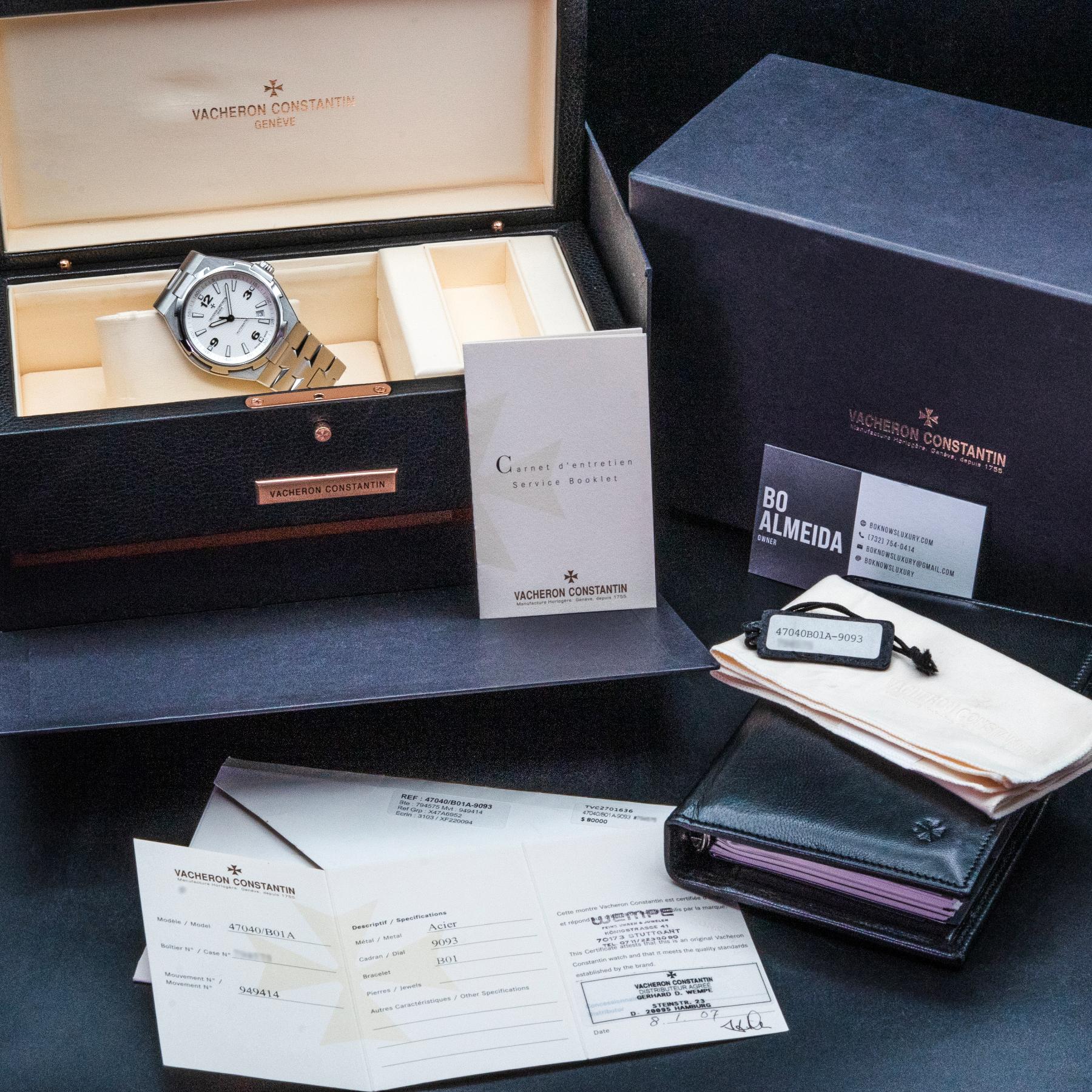 Vacheron Constantin Overseas 47040/B01A-9093 Silver Dial