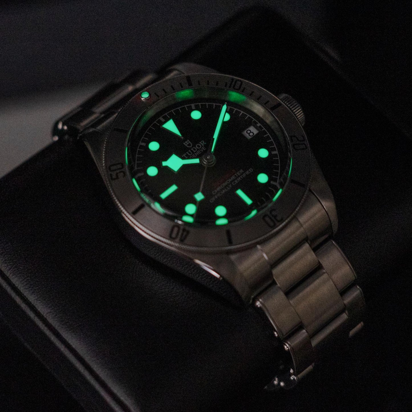 Tudor Black Bay Steel 79730-0006 41mm Black Dial Box Papers Serviced 2019
