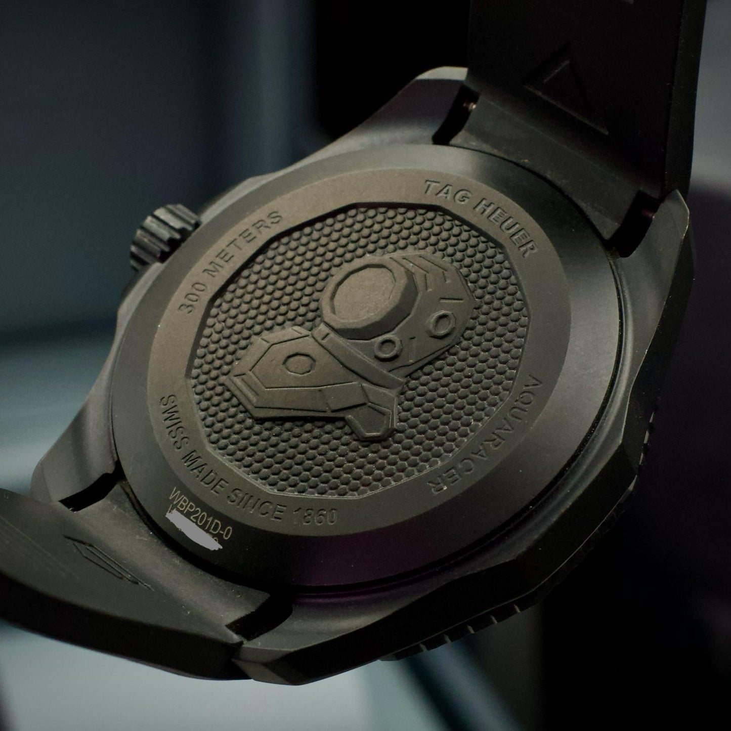 TAG Heuer Aquaracer WBP201D Nightdiver 43mm Black DLC White Dial 2022