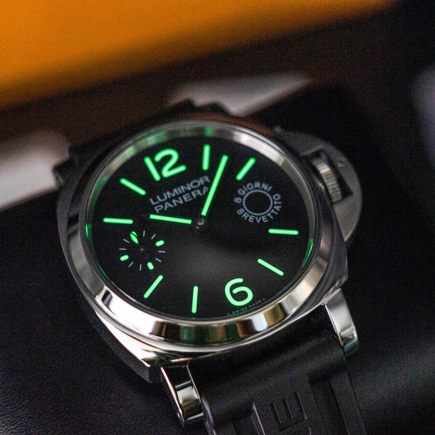 PAM00590 44mm Steel Lumes