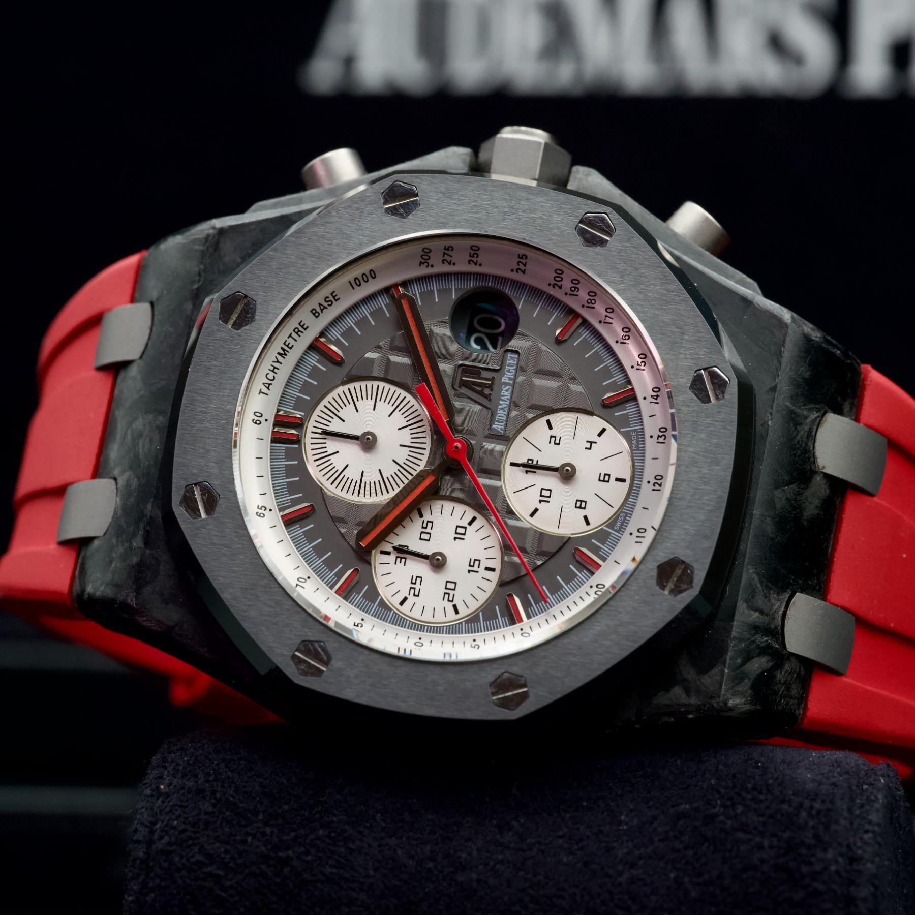 Audemars Piguet Royal Oak Offshore Chronograph Jarno Trulli Carbon 42mm 26202AU