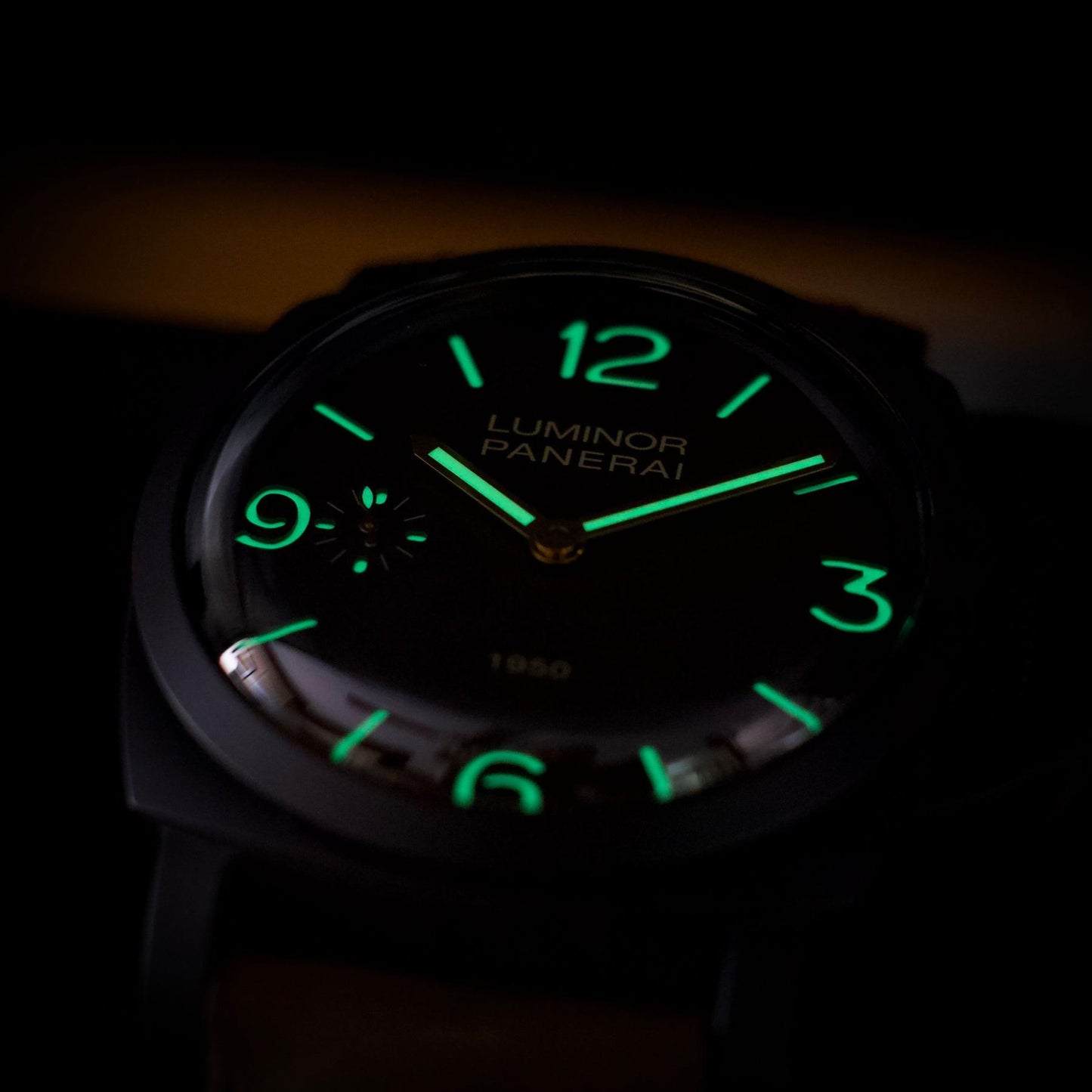 Panerai Luminor 1950 3 Days Composite Brown Dial Limited Edition 47mm PAM00375