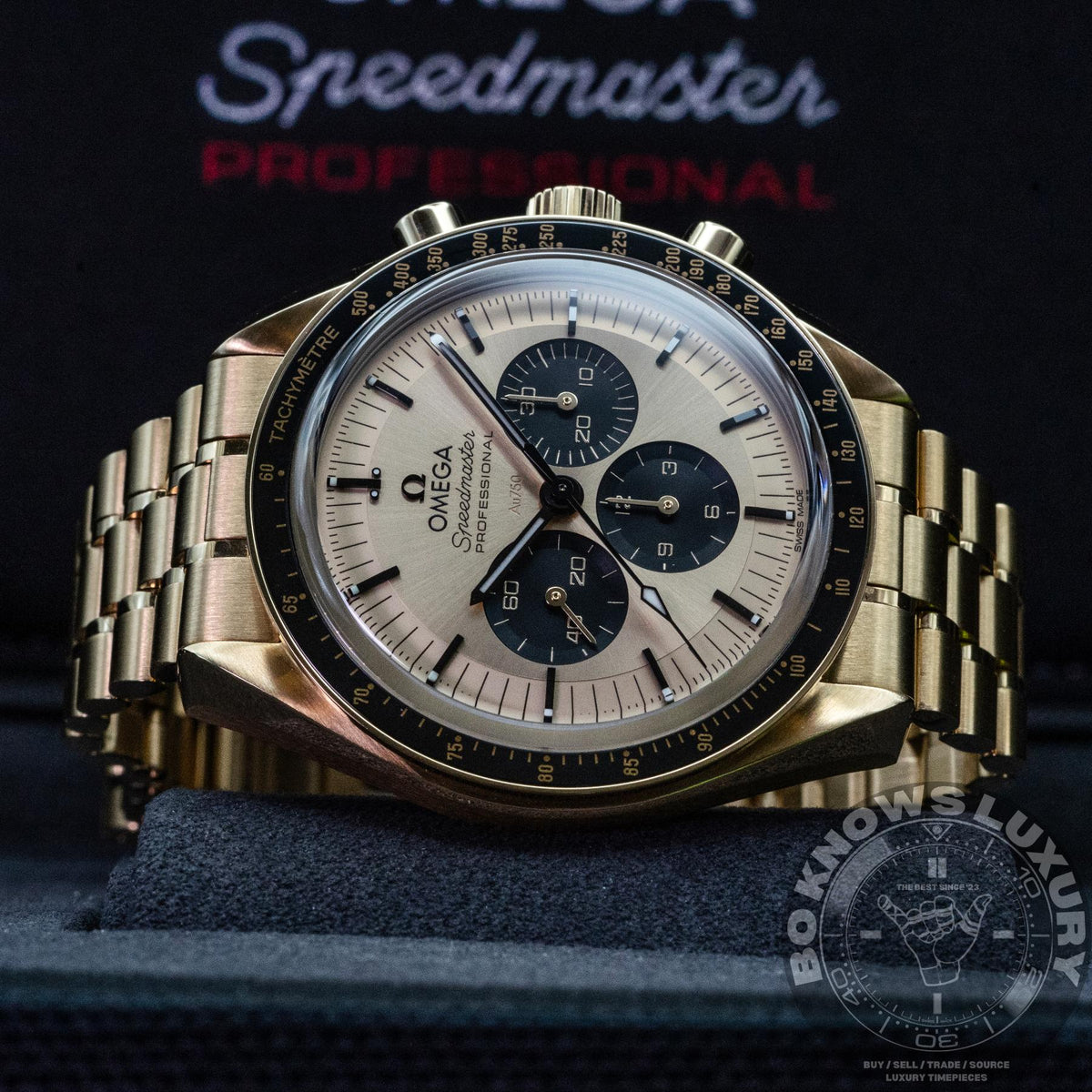 Omega Speedmaster Moonwatch 310.60.42.50.99.002 42mm 18K Gold Box Papers 2023