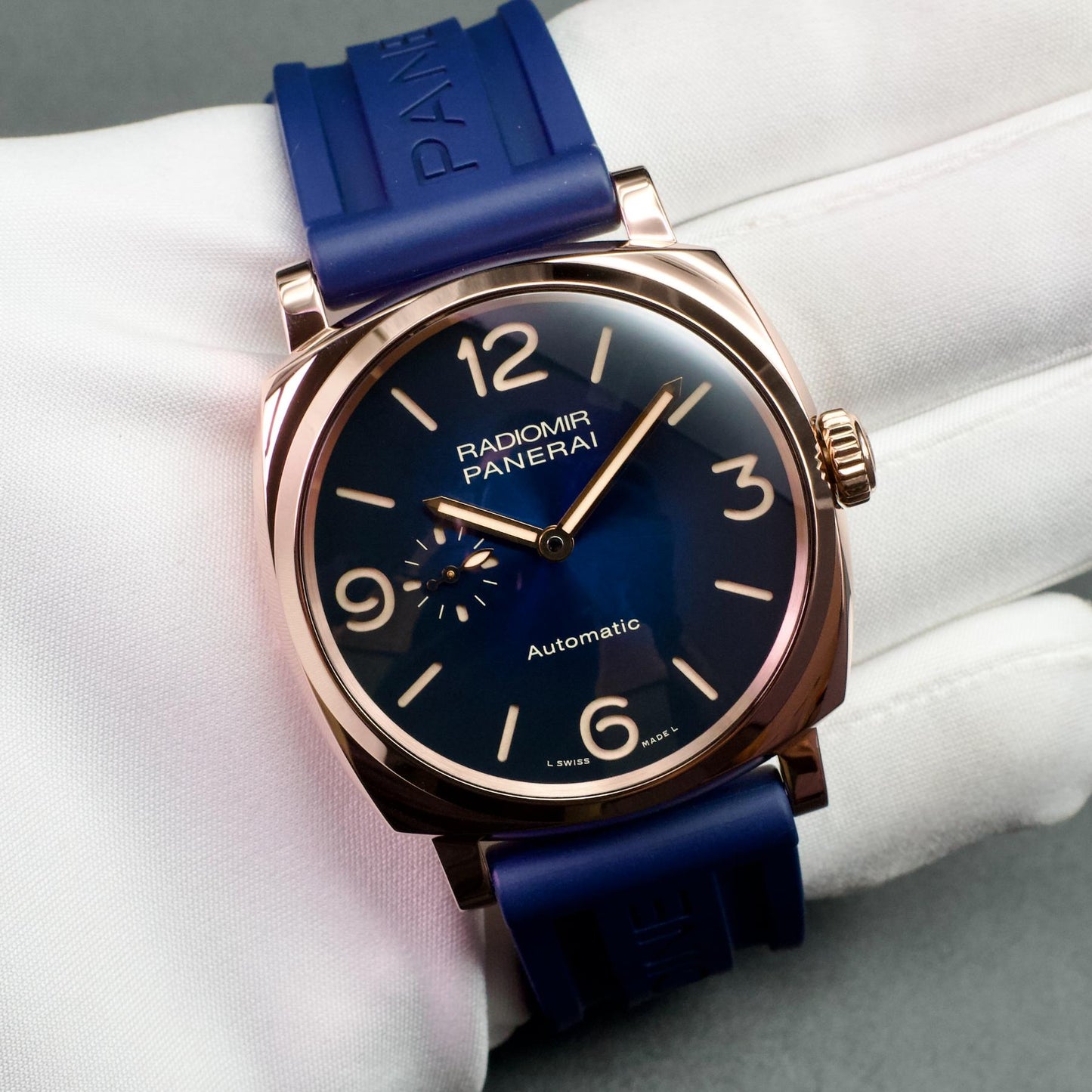 Panerai PAM00934 Radiomir 1940 3 Days Automatic Micro Rotor Gold Blue Limited BP