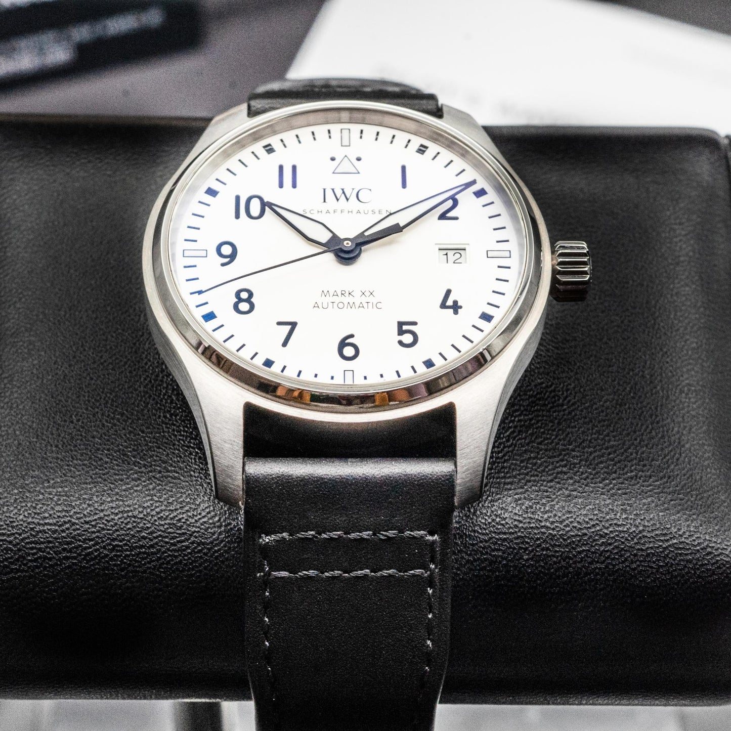 IWC Pilot's Watch Mark XX IW328207 40mm Steel Silver Dial Box Papers 2026