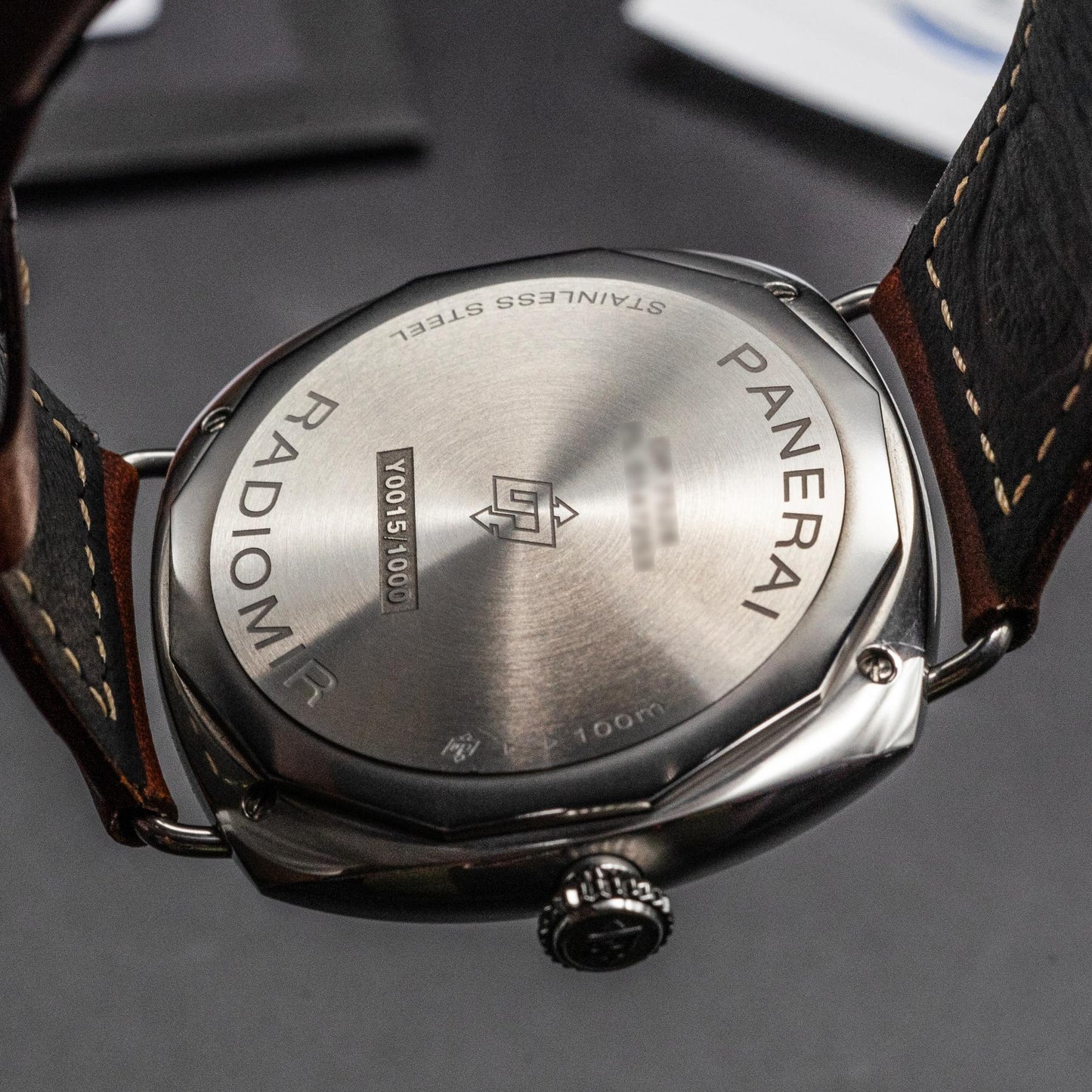 Panerai Radiomir Tre Giorni PAM01334 45mm Steel Black Dial Box Papers 2022