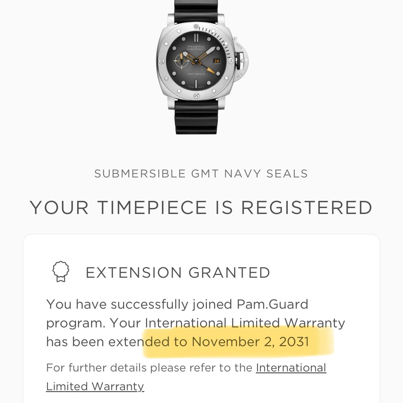 Panerai PAM01323 Submersible GMT Navy SEALs Limited Edition Steel 44mm