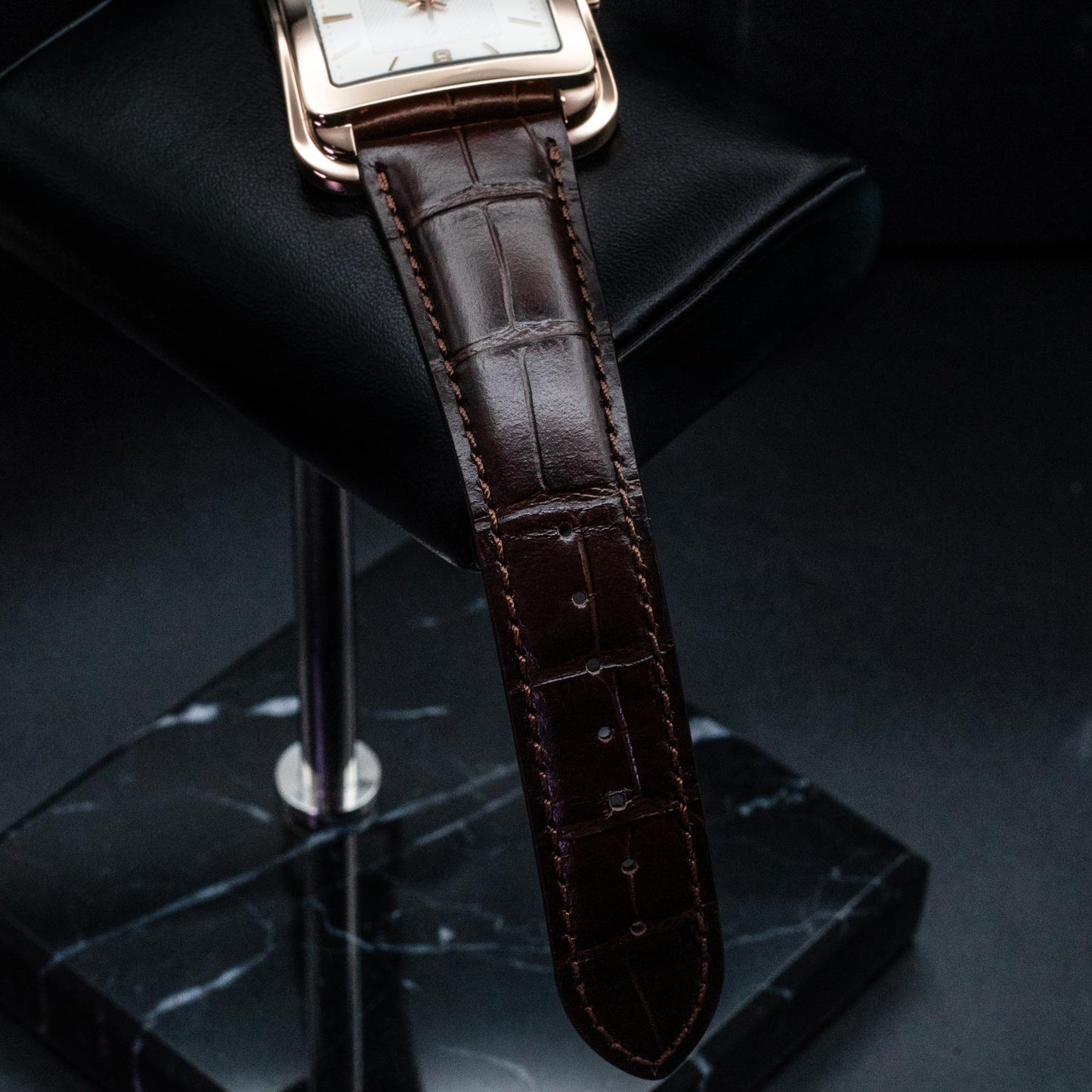 Vacheron Constantin Toledo 1951 86300/000R-9826 Rose Gold Silver Dial Box Papers